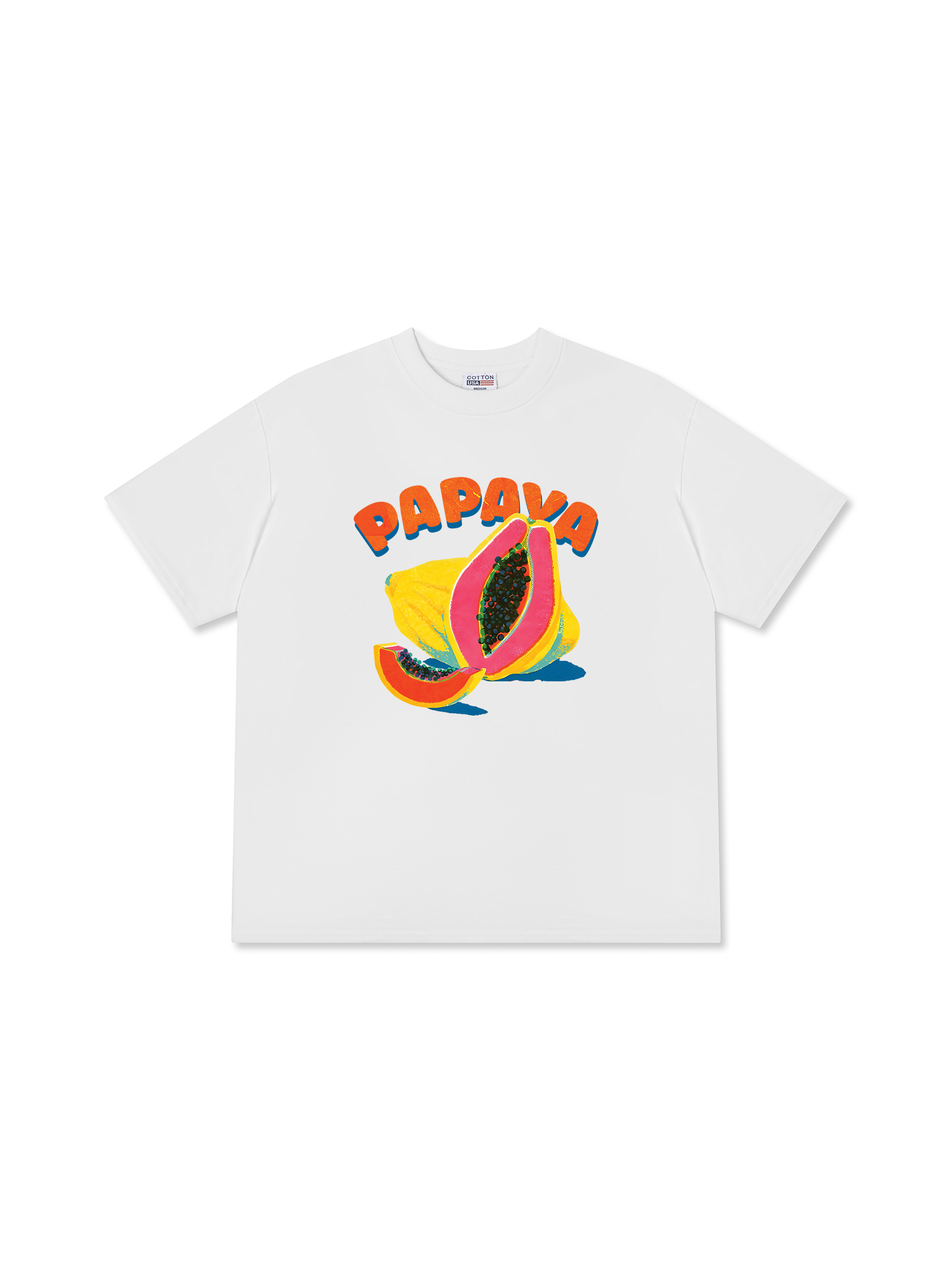 Áo Thun Relaxed Fit Tropical Papaya
