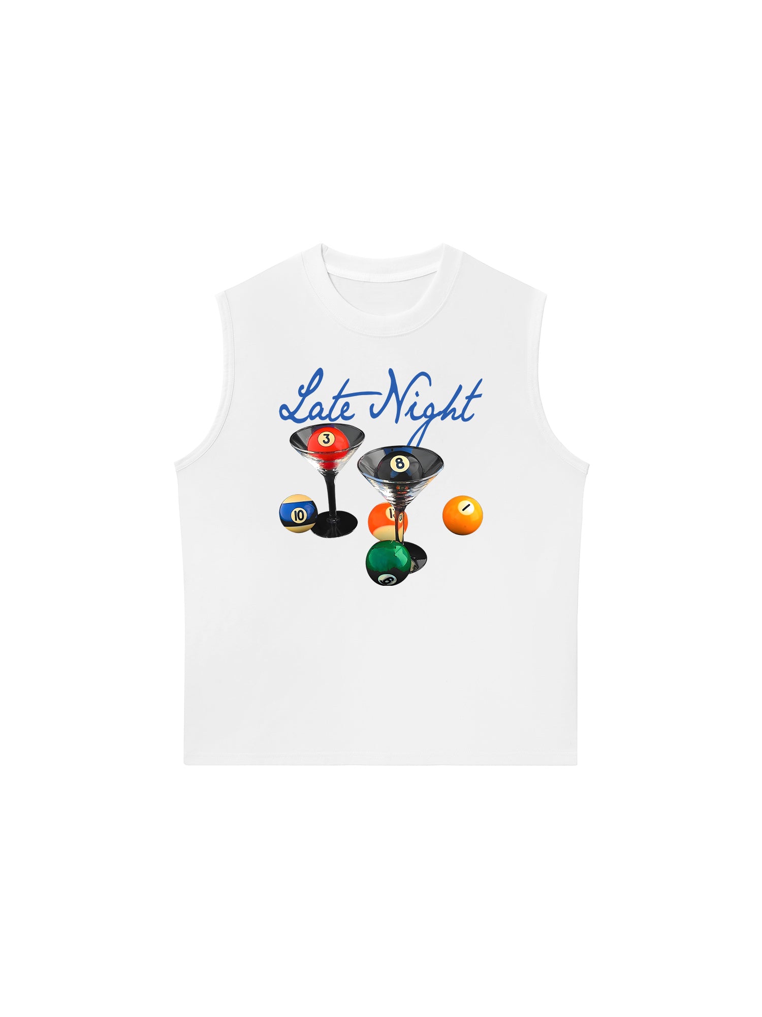Áo Ba Lỗ Relaxed Fit Late Night