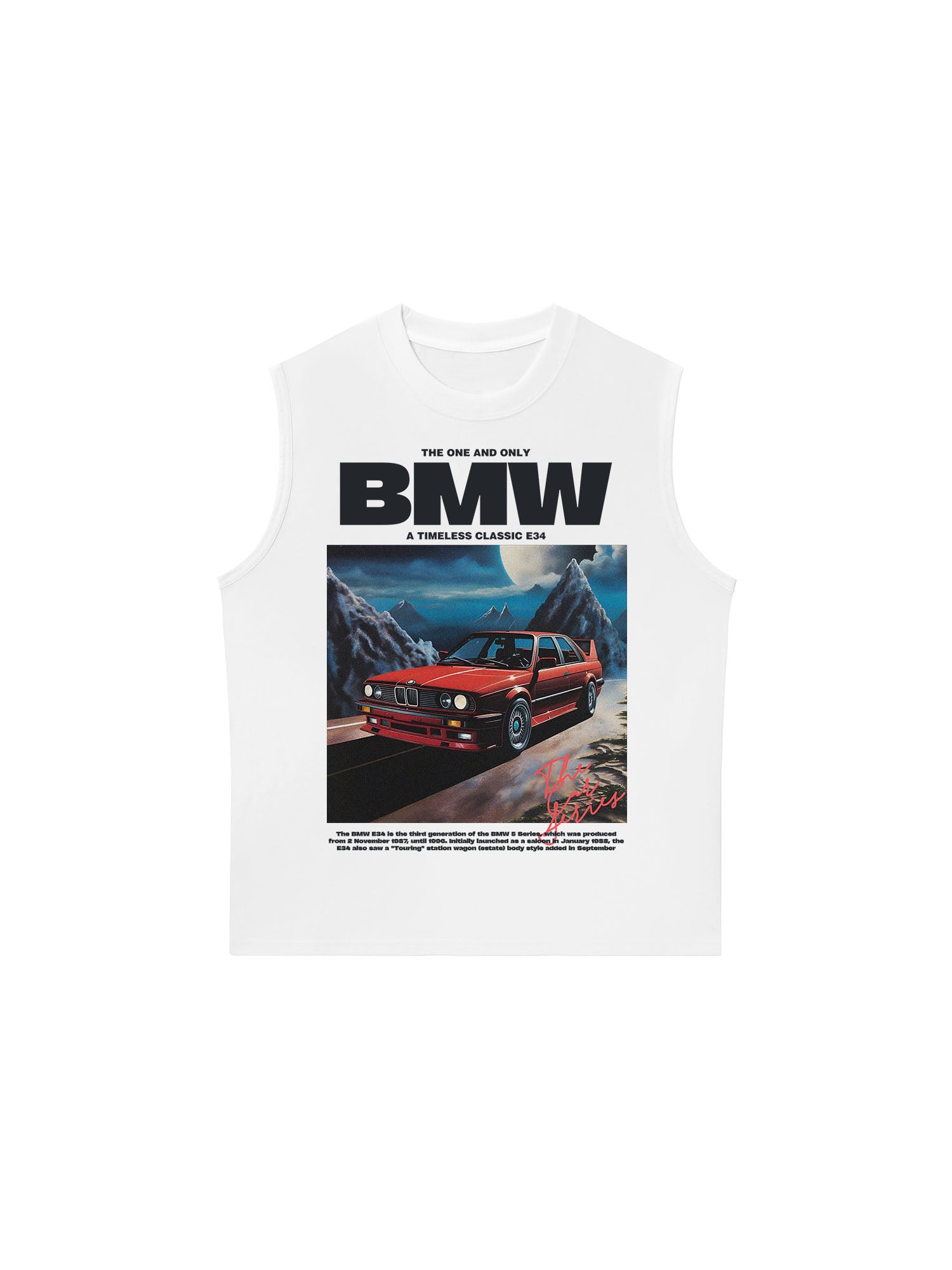 Áo Ba Lỗ Relaxed Fit BMW The One And Only