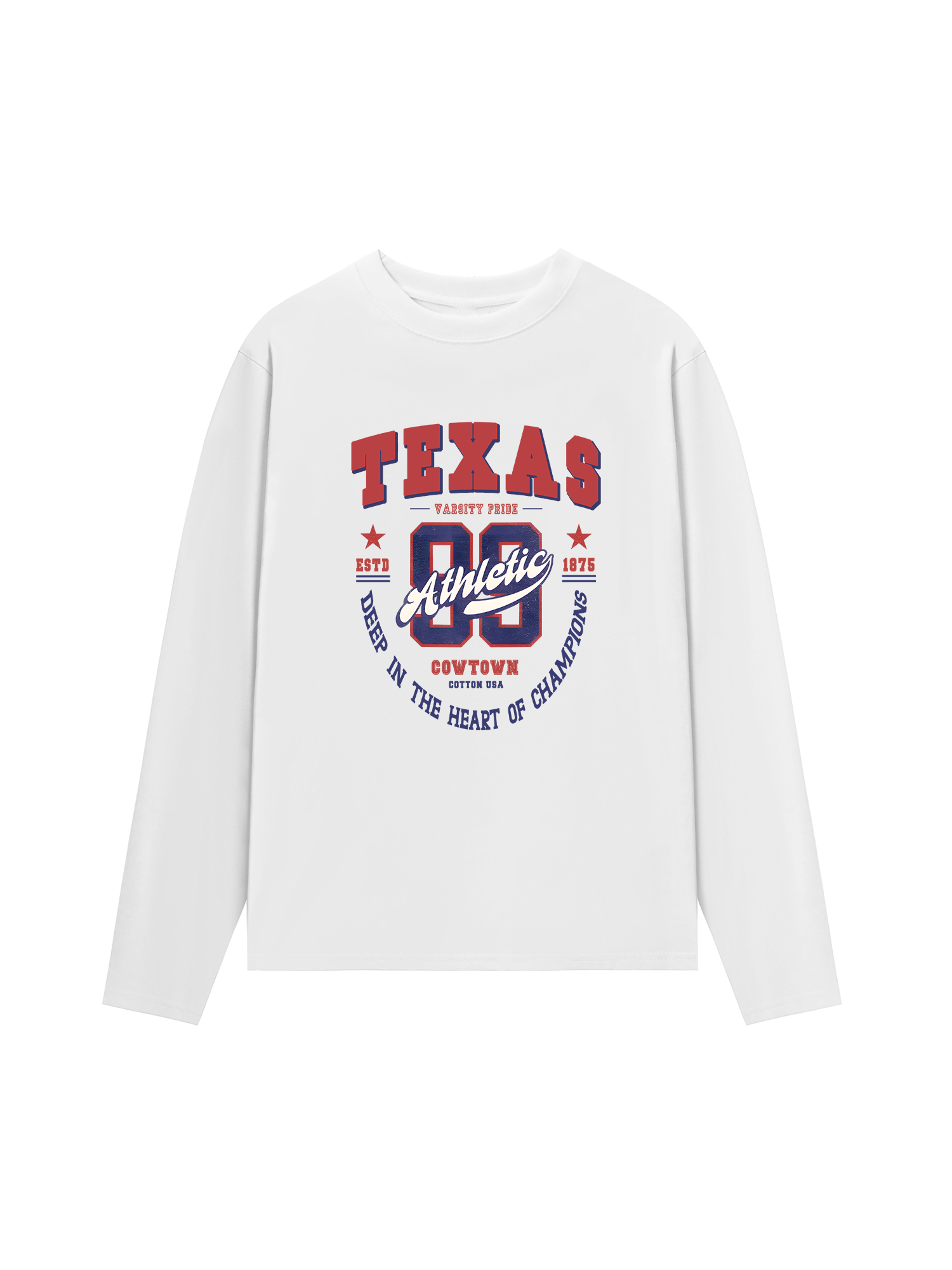 Áo Thun Dài Tay City Texas