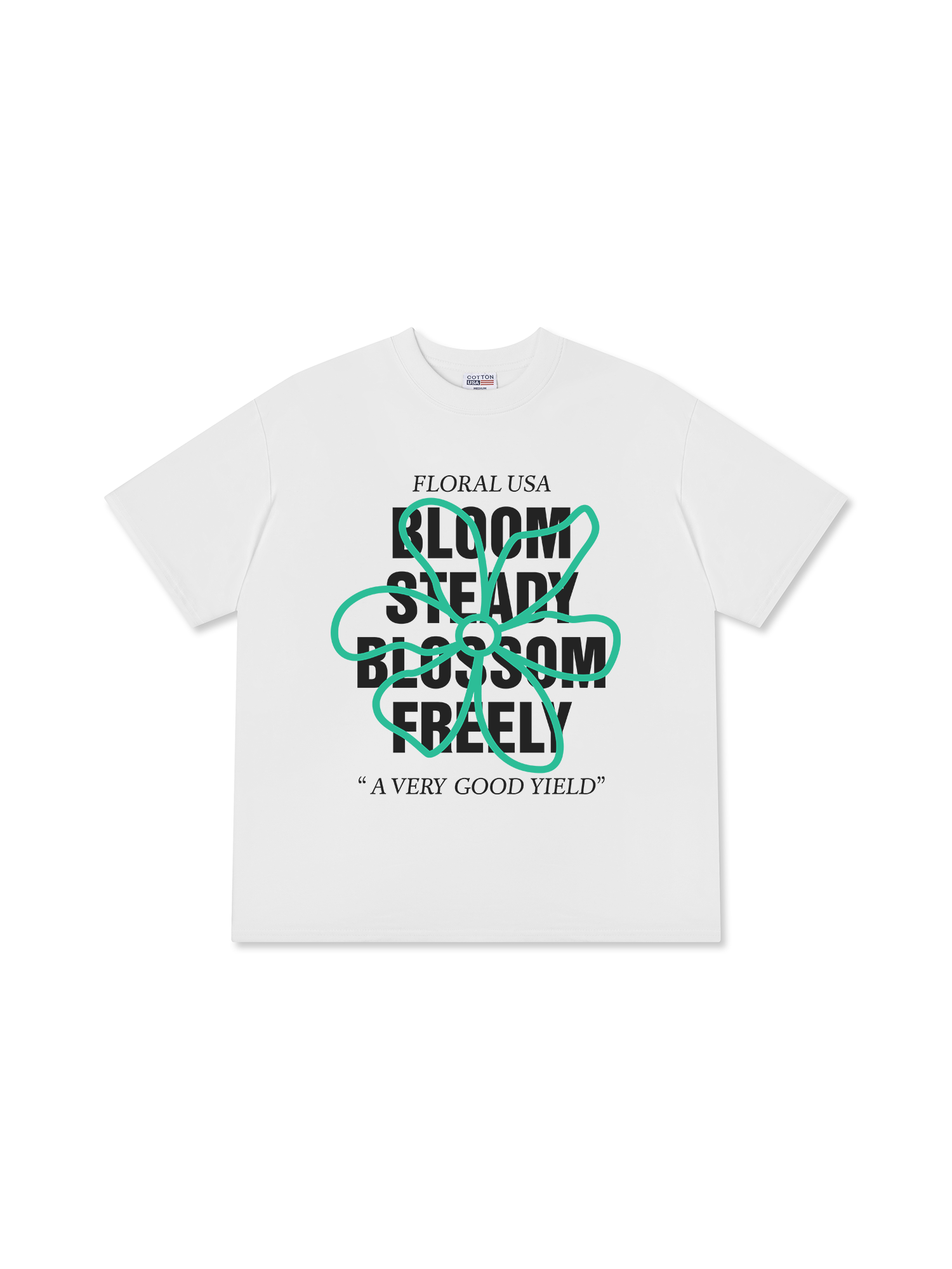 Áo Thun Relaxed Fit Floral Bloom Steady