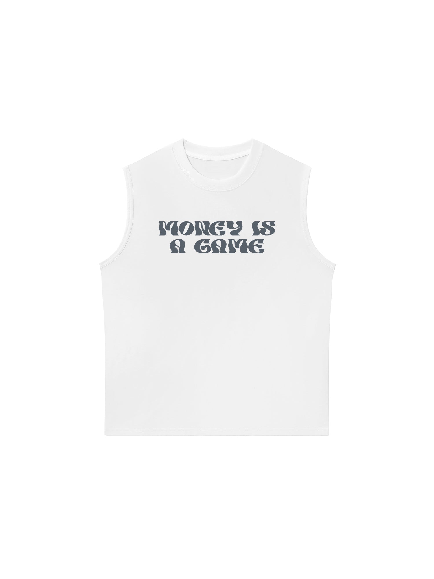 Áo Ba Lỗ Relaxed Fit Money Is A Game