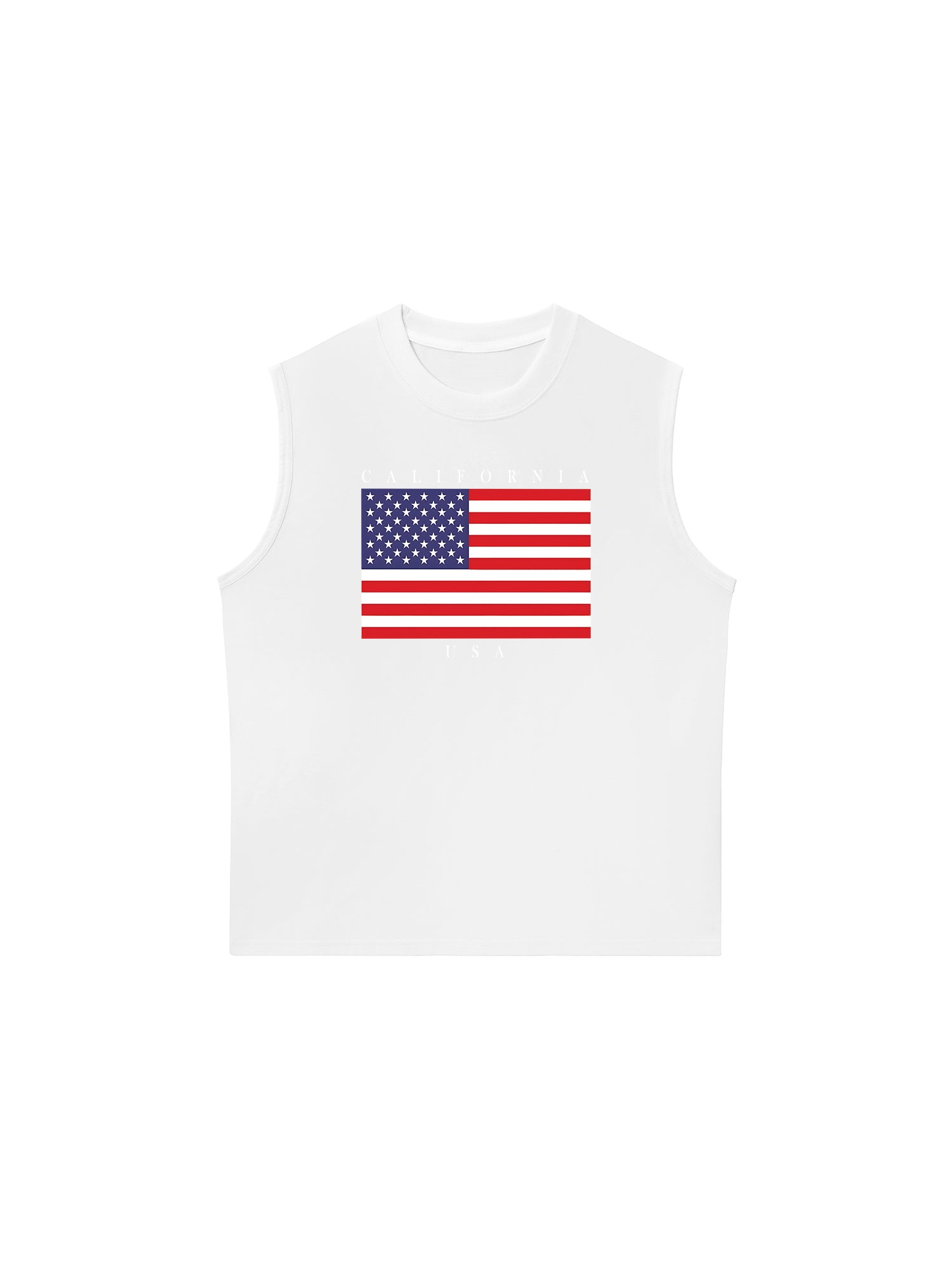 Áo Ba Lỗ Relaxed Fit USA California Basic Style