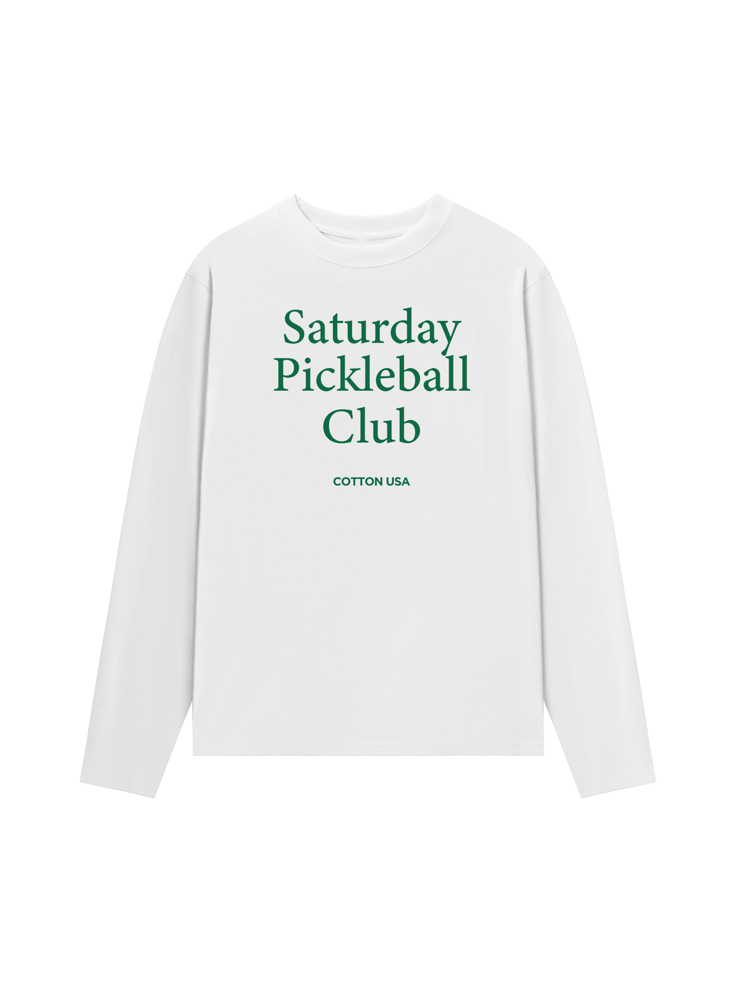 Áo Thun Dài Tay Saturday Pickleball Club