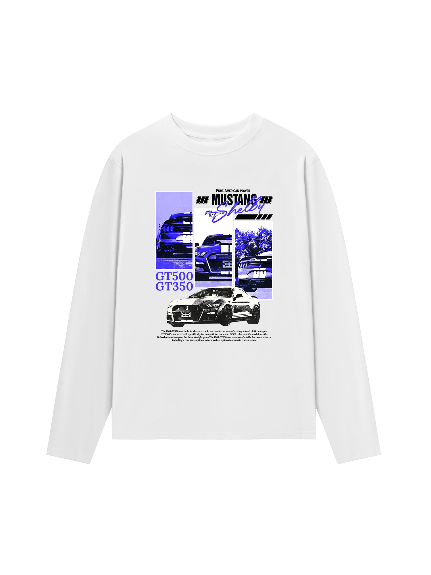 Áo Thun Dài Tay Ford Mustang Shelby