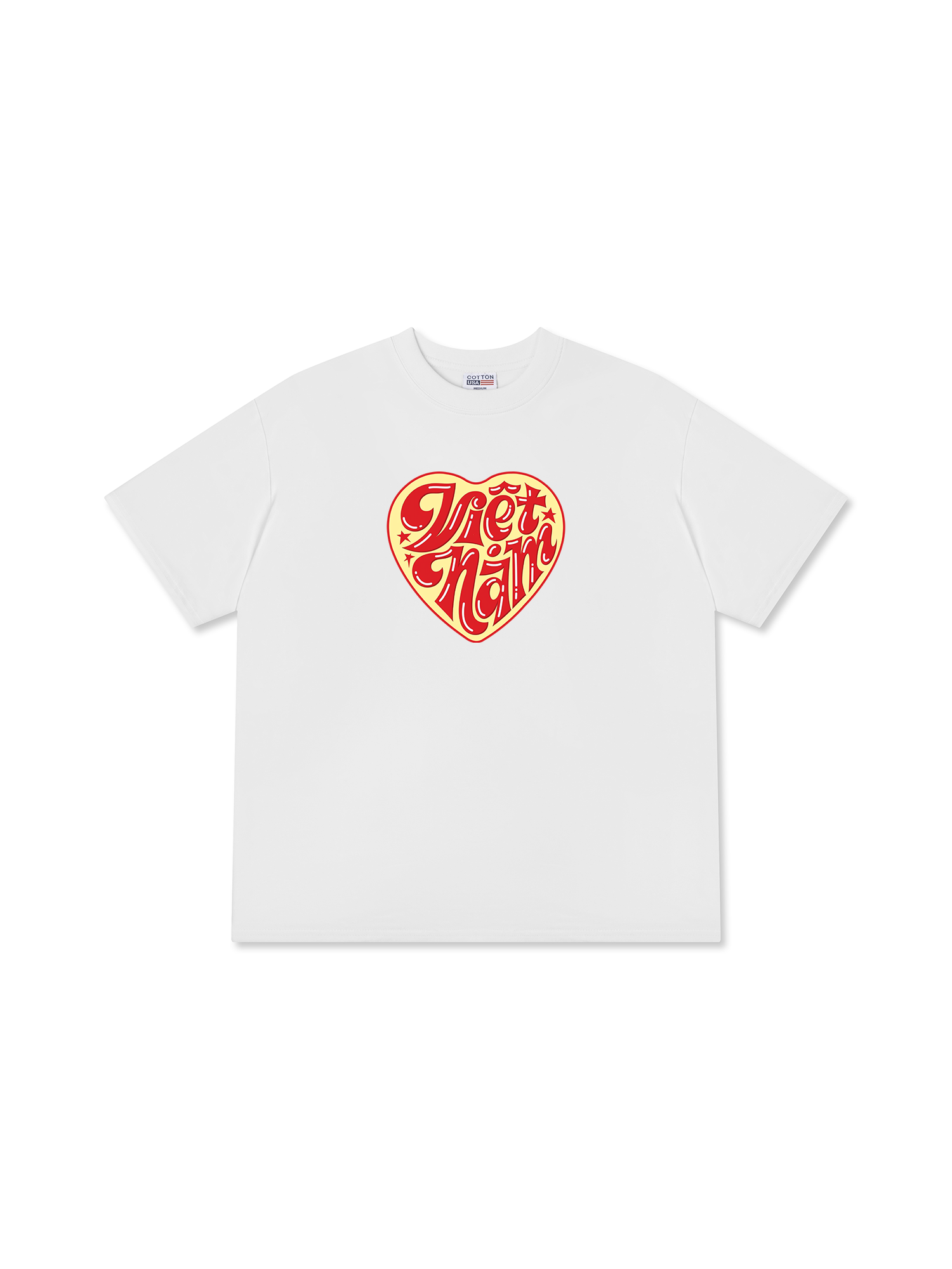 Áo Thun Relaxed Fit Việt Nam Trong Tim