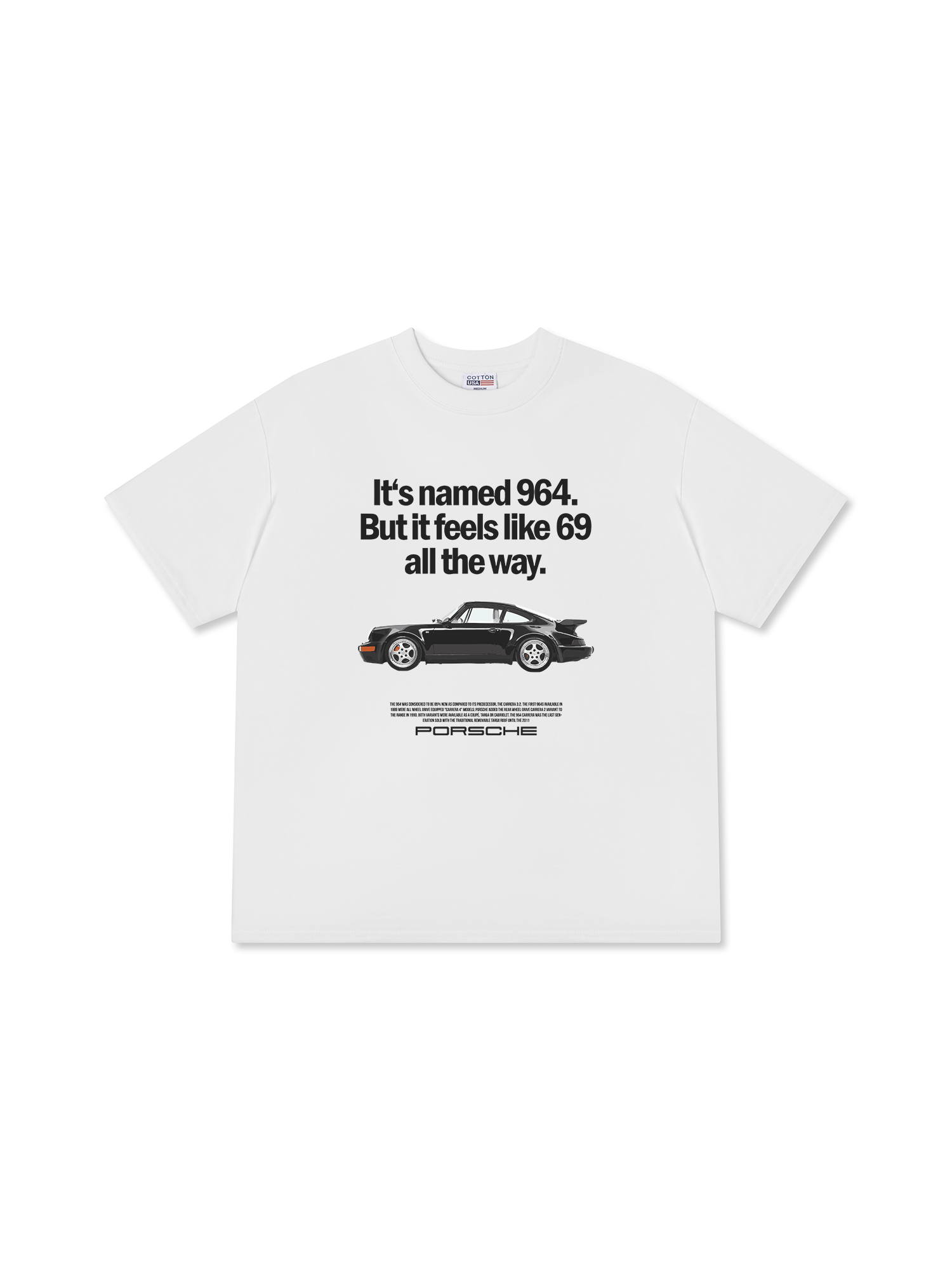 Áo Thun Relaxed Fit Porsche It Feel Like 69