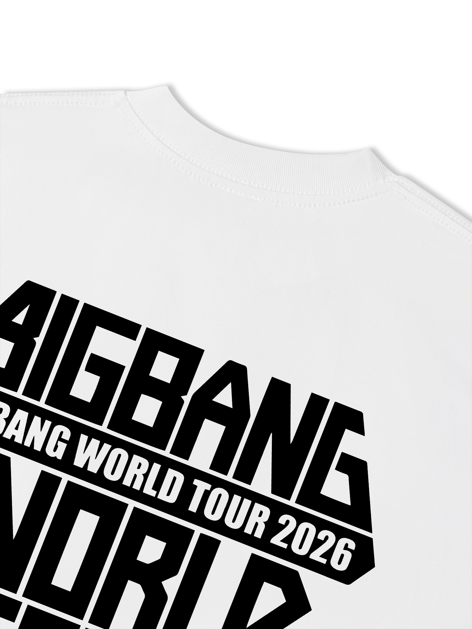 Áo Thun Relaxed Fit Idol Bigbang World Tour 2026