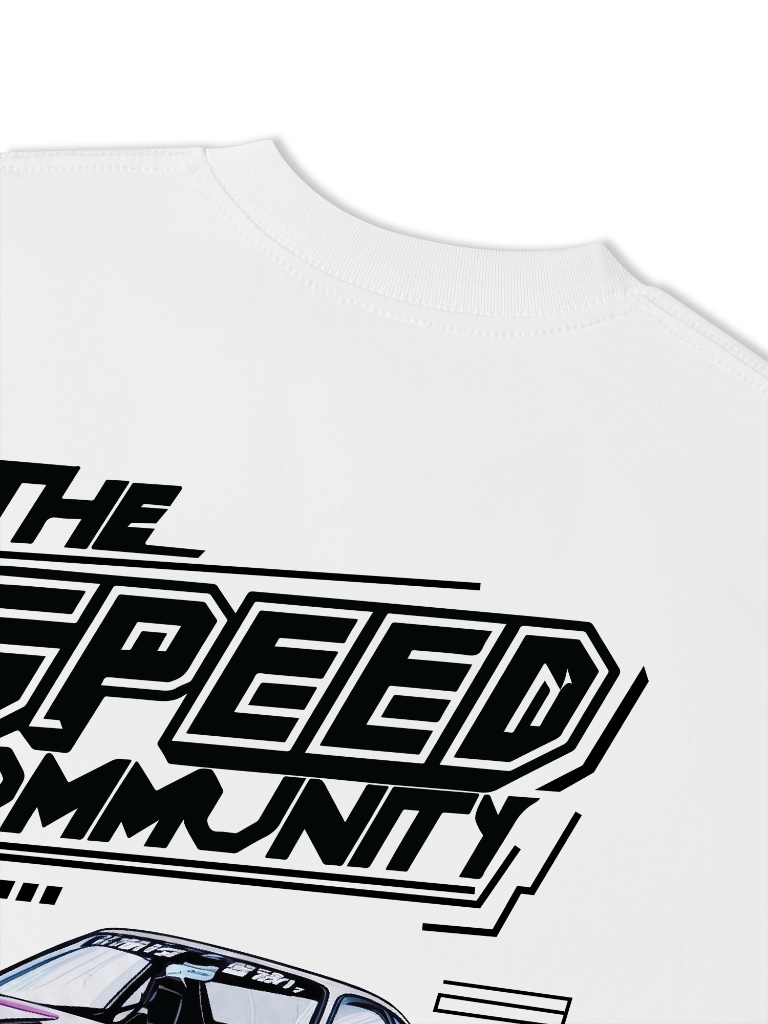 Áo Thun Relaxed Fit JDM Car Speed Community Cyber Tuner