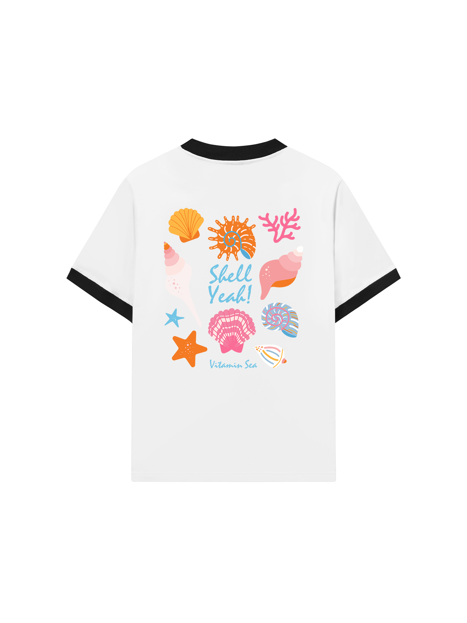 Áo Thun Ringer Relaxed Fit Shell Yeah