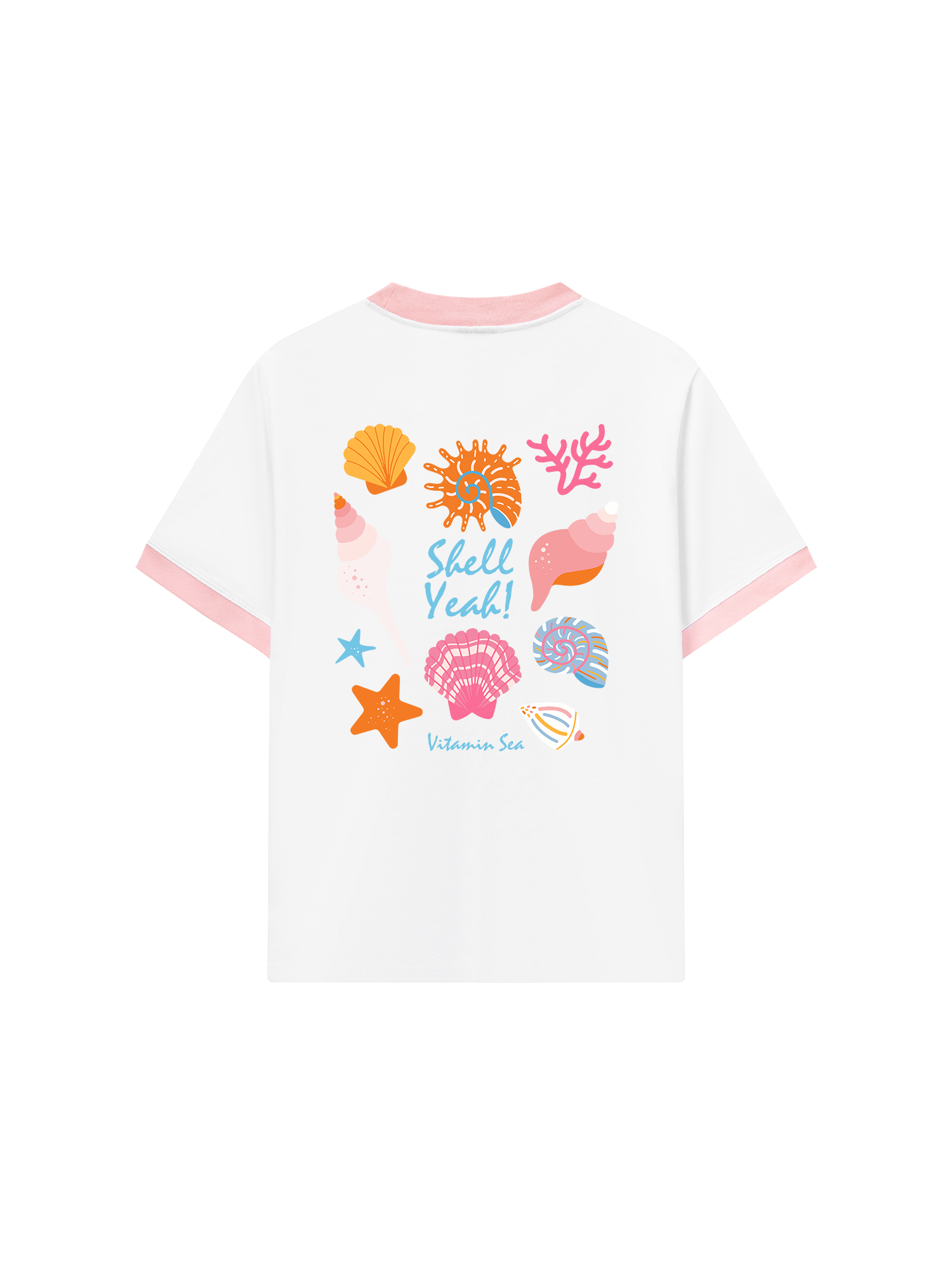 Áo Thun Ringer Relaxed Fit Shell Yeah