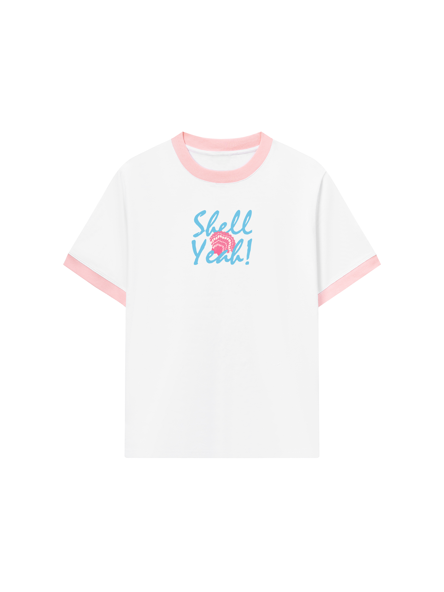 Áo Thun Ringer Relaxed Fit Shell Yeah
