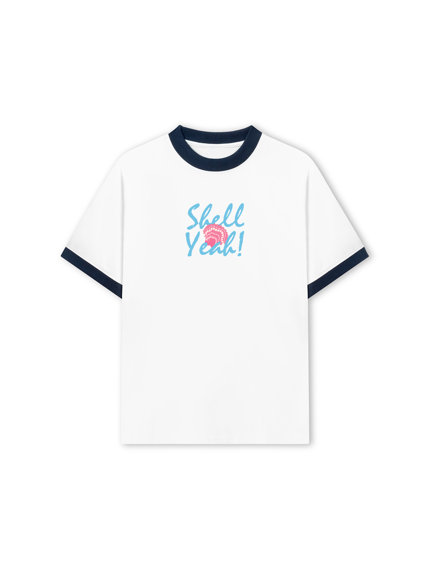 Áo Thun Ringer Relaxed Fit Shell Yeah
