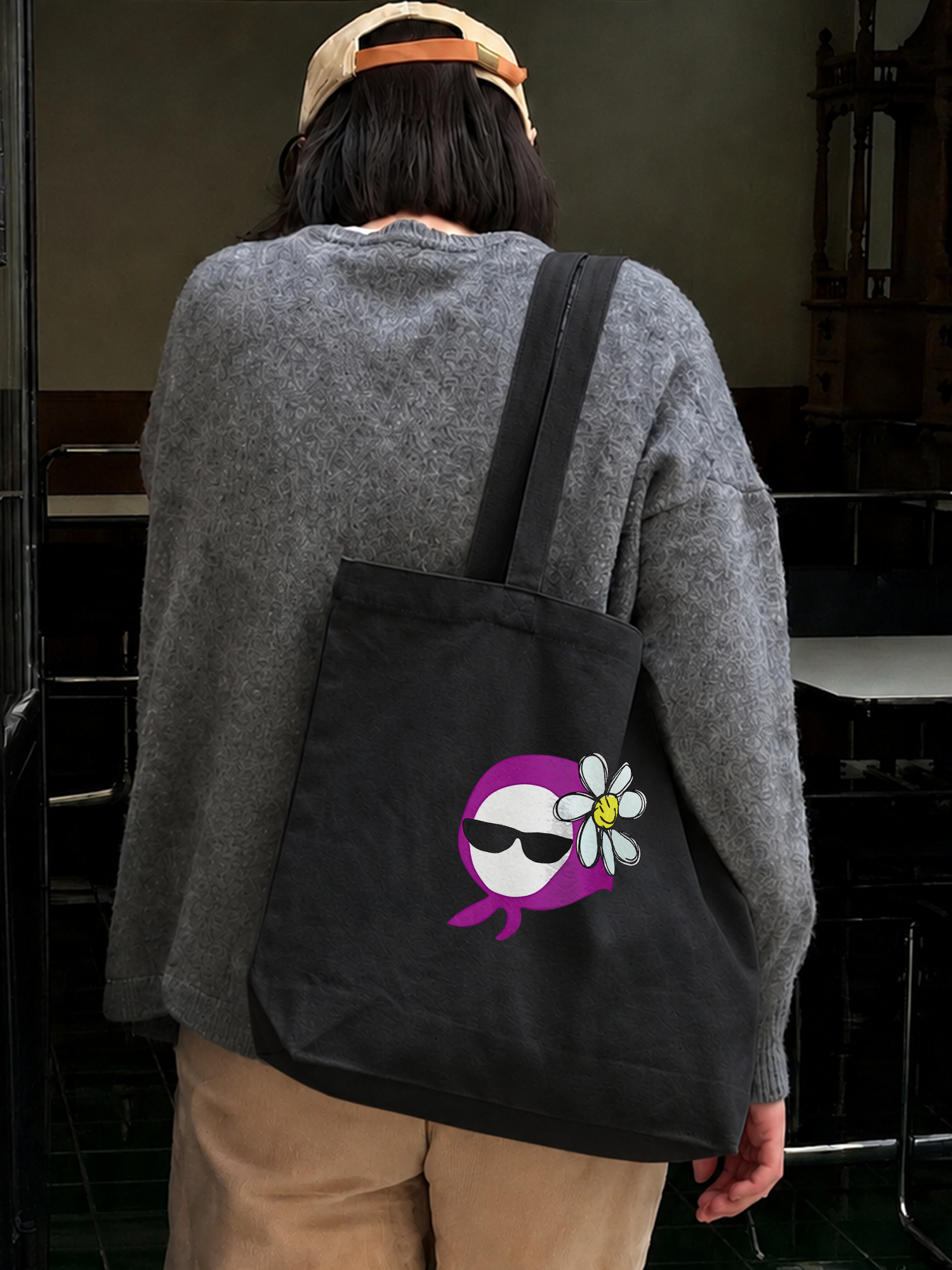 Túi Tote Idol G-Dragon Flower Peace