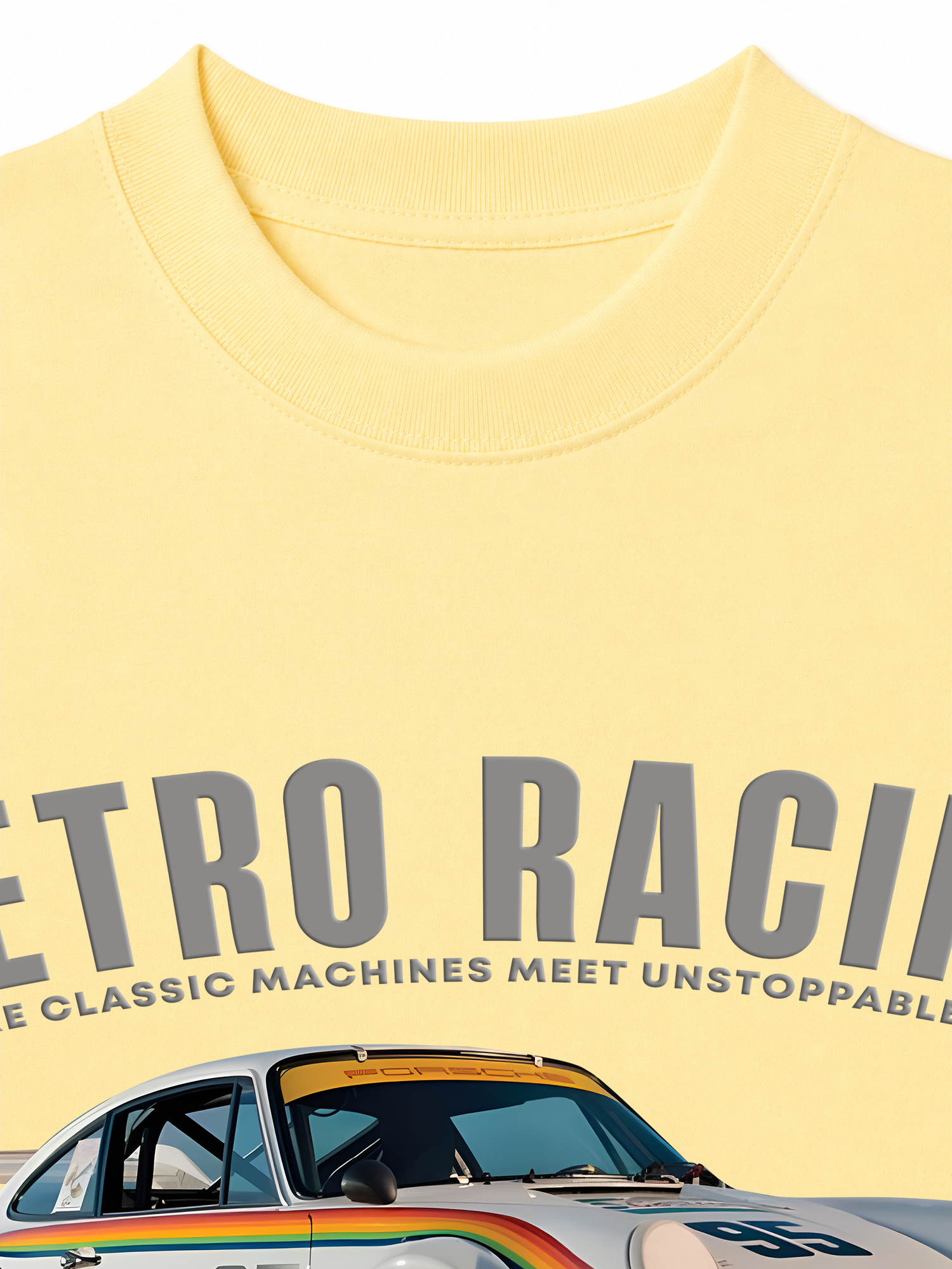 Áo Thun Relaxed Fit Retro Racing