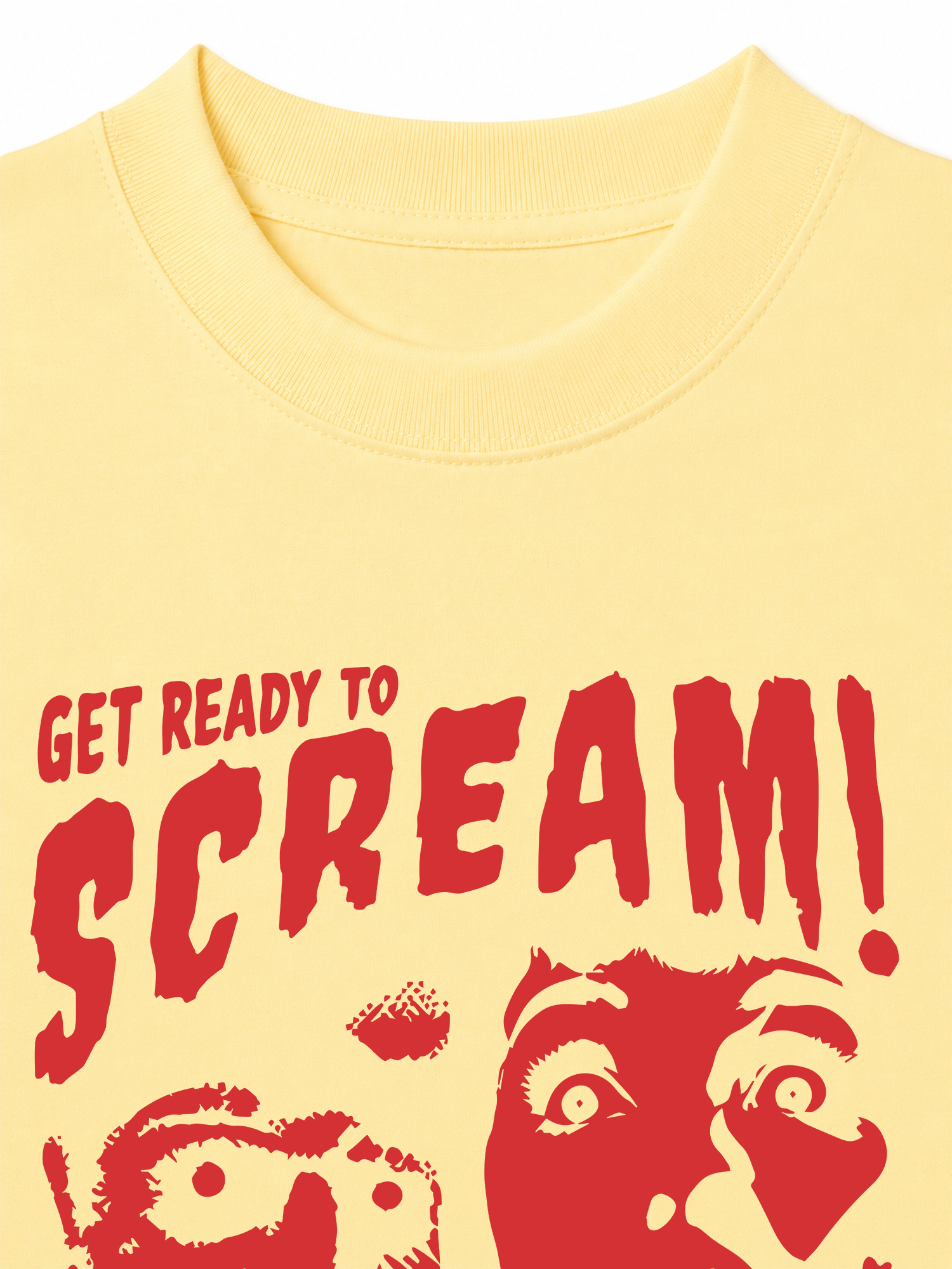 Áo Thun Relaxed Fit Scream