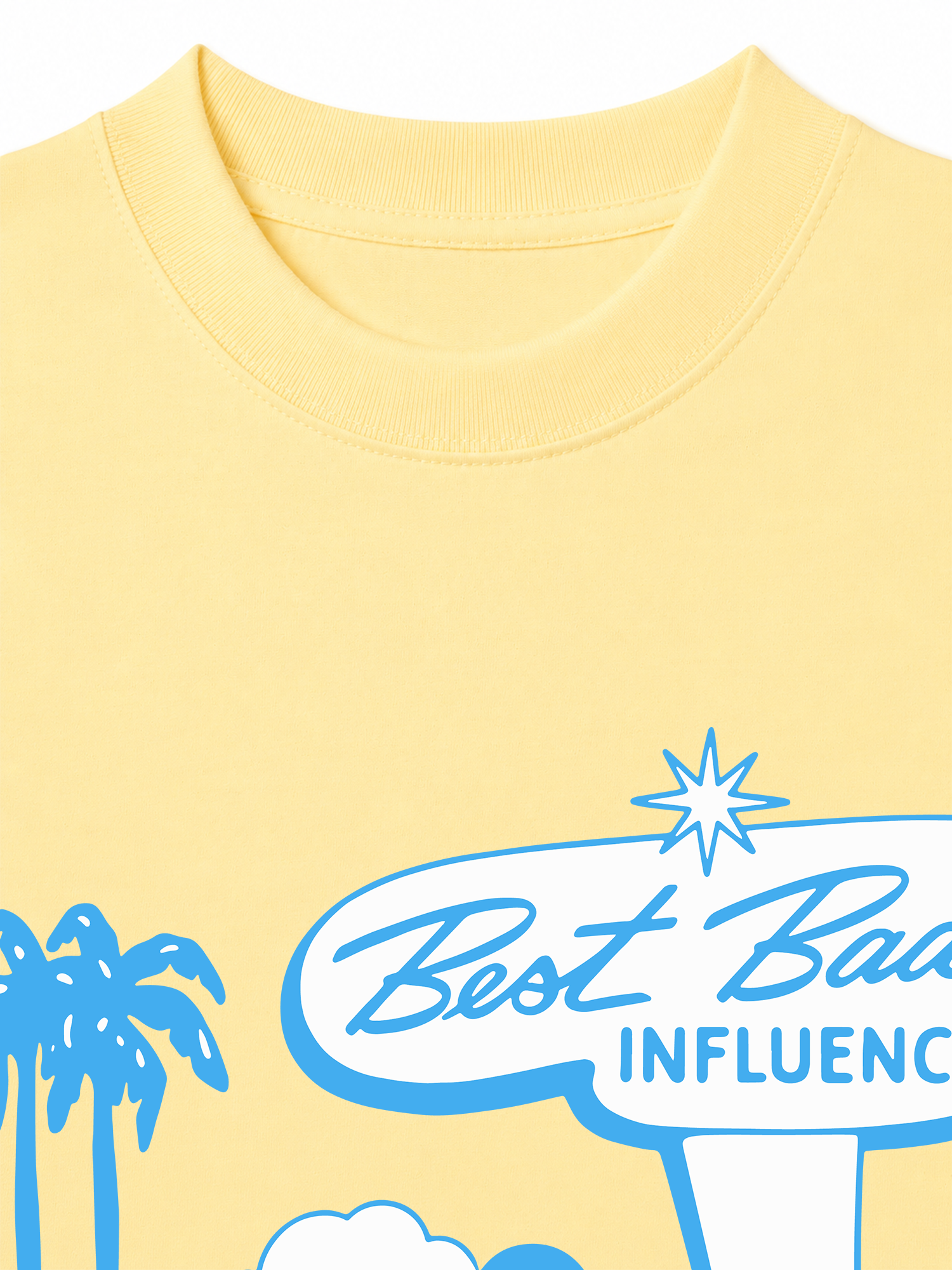 Áo Thun Relaxed Fit Best Bad Influence