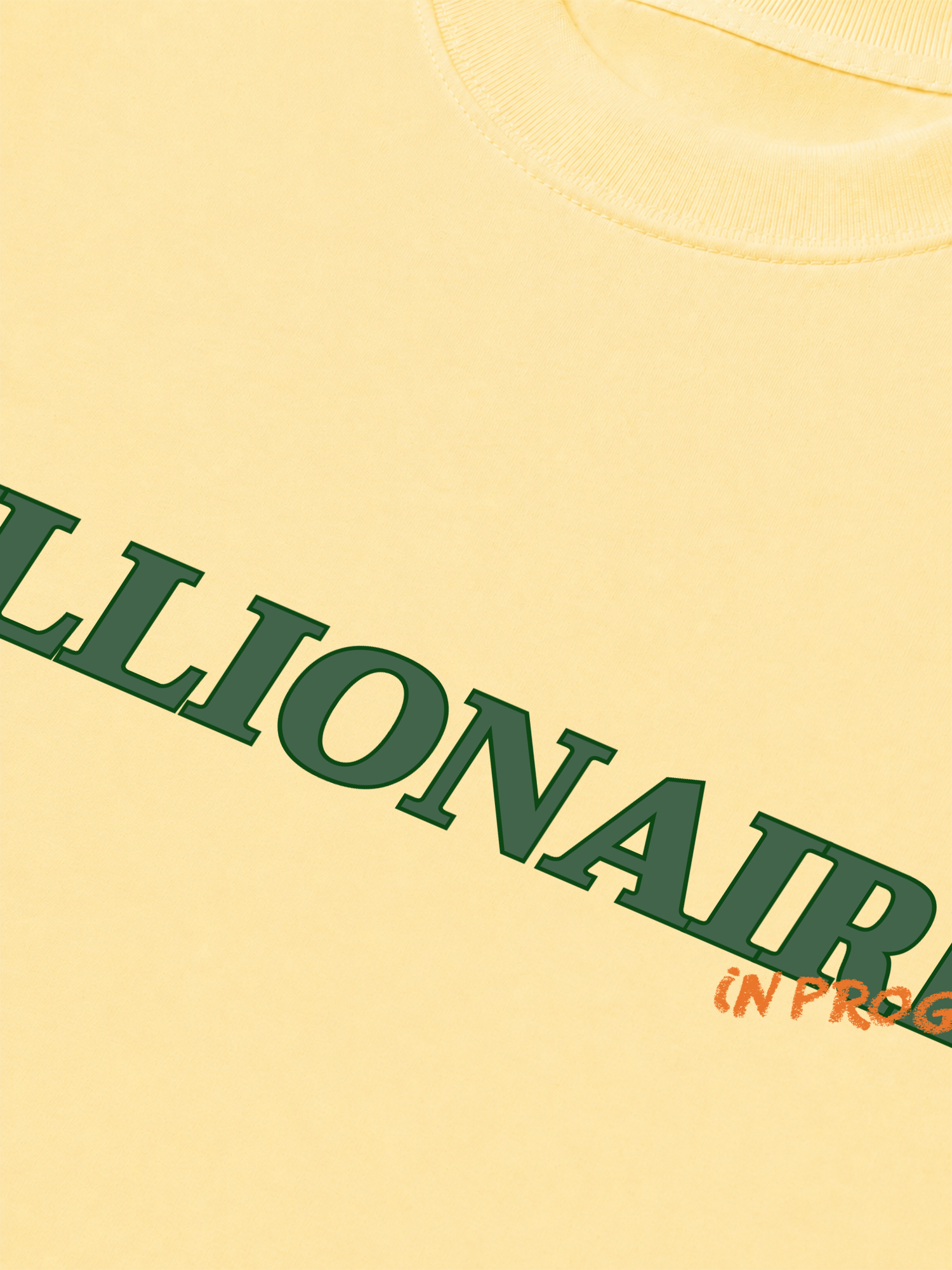 Áo Thun Relaxed Fit Money Millionaire In Progress