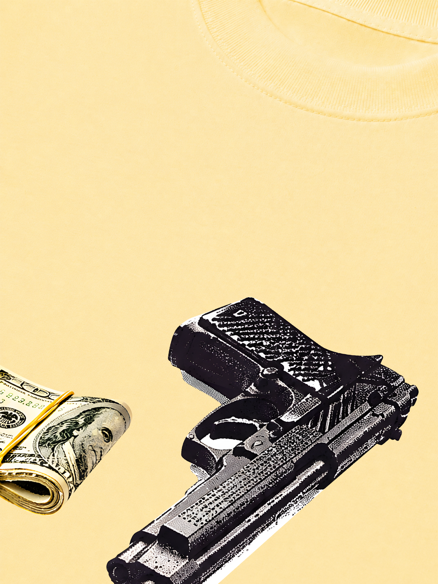 Áo Thun Relaxed Fit Black Cactus
