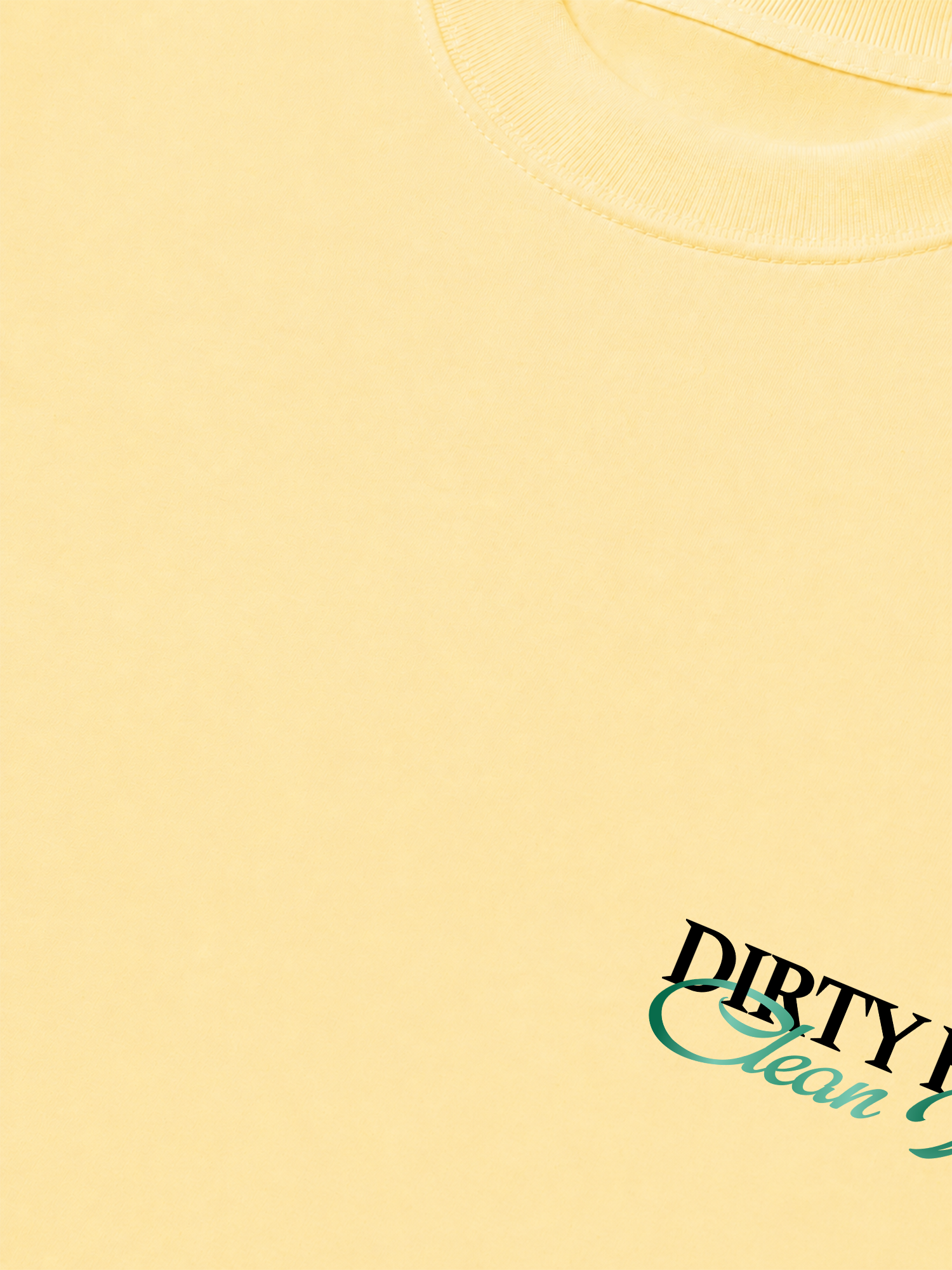 Áo Thun Relaxed Fit Dirty Hand