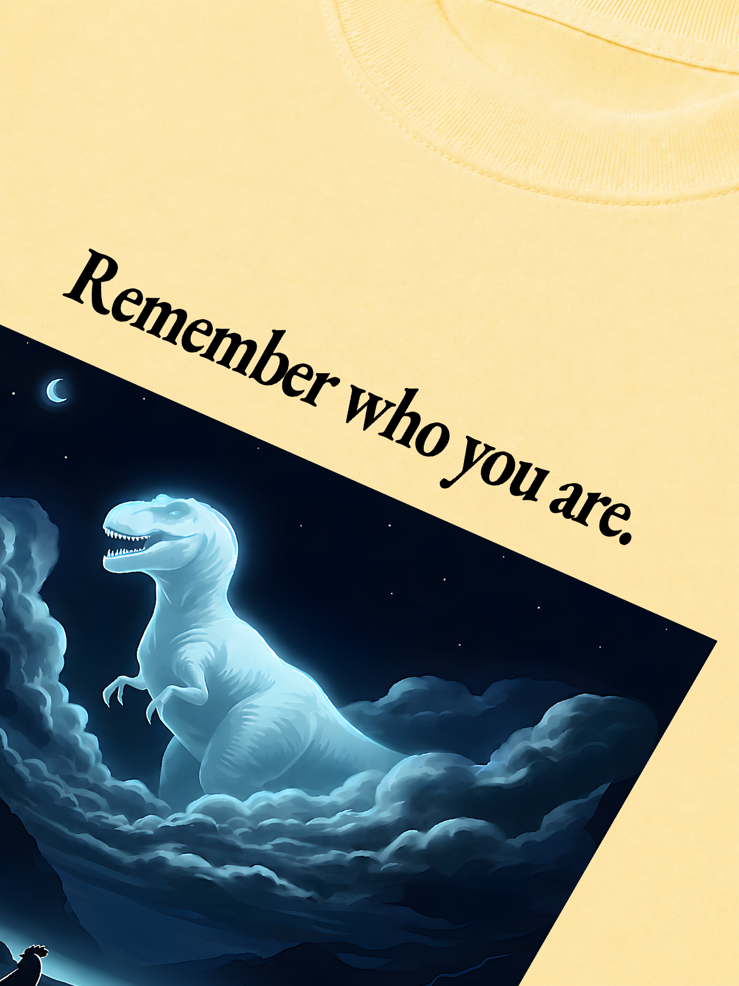 Áo Thun Relaxed Fit Remember Who You Are