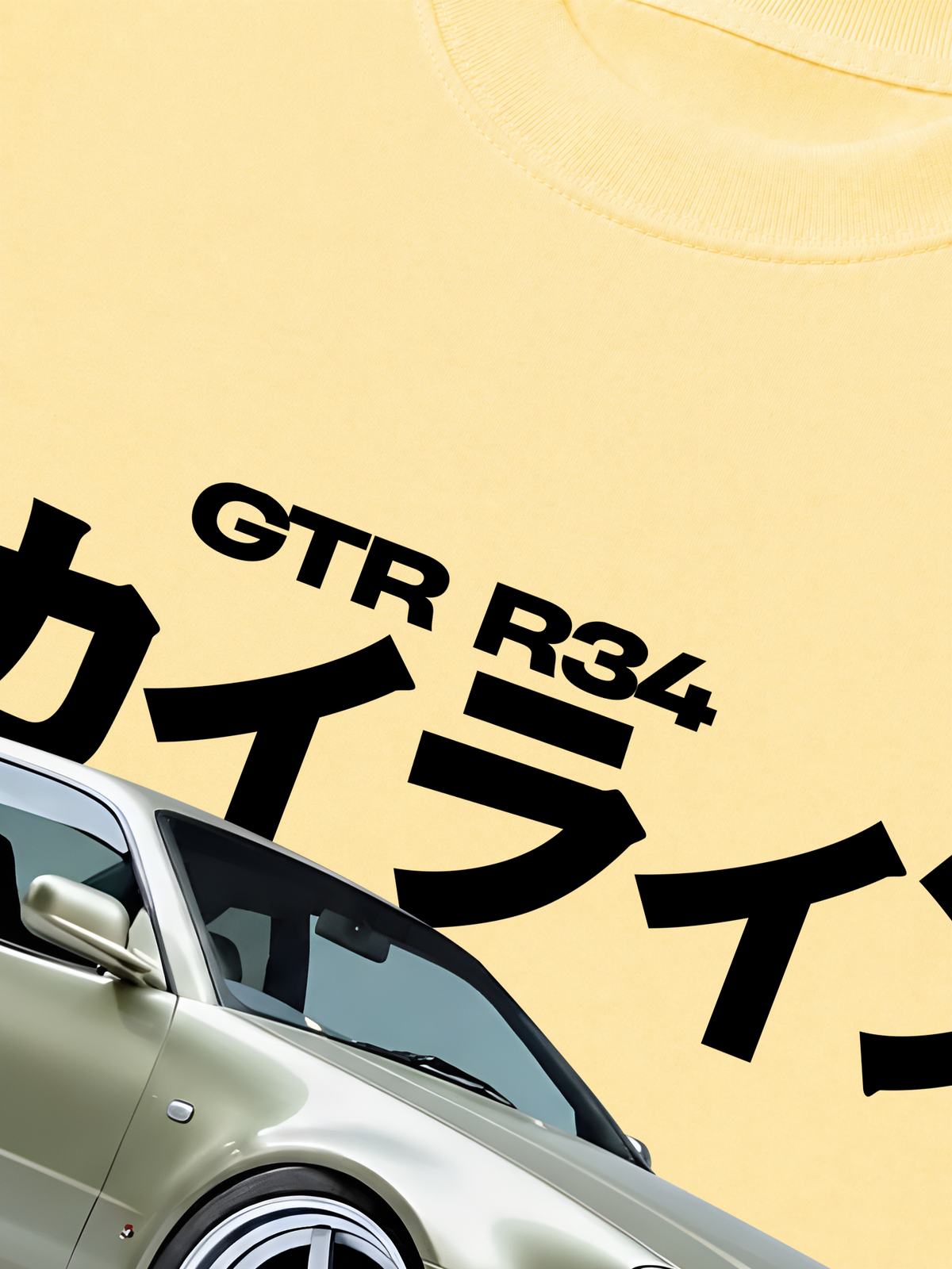 Áo Thun Relaxed Fit Skyline GTR R34