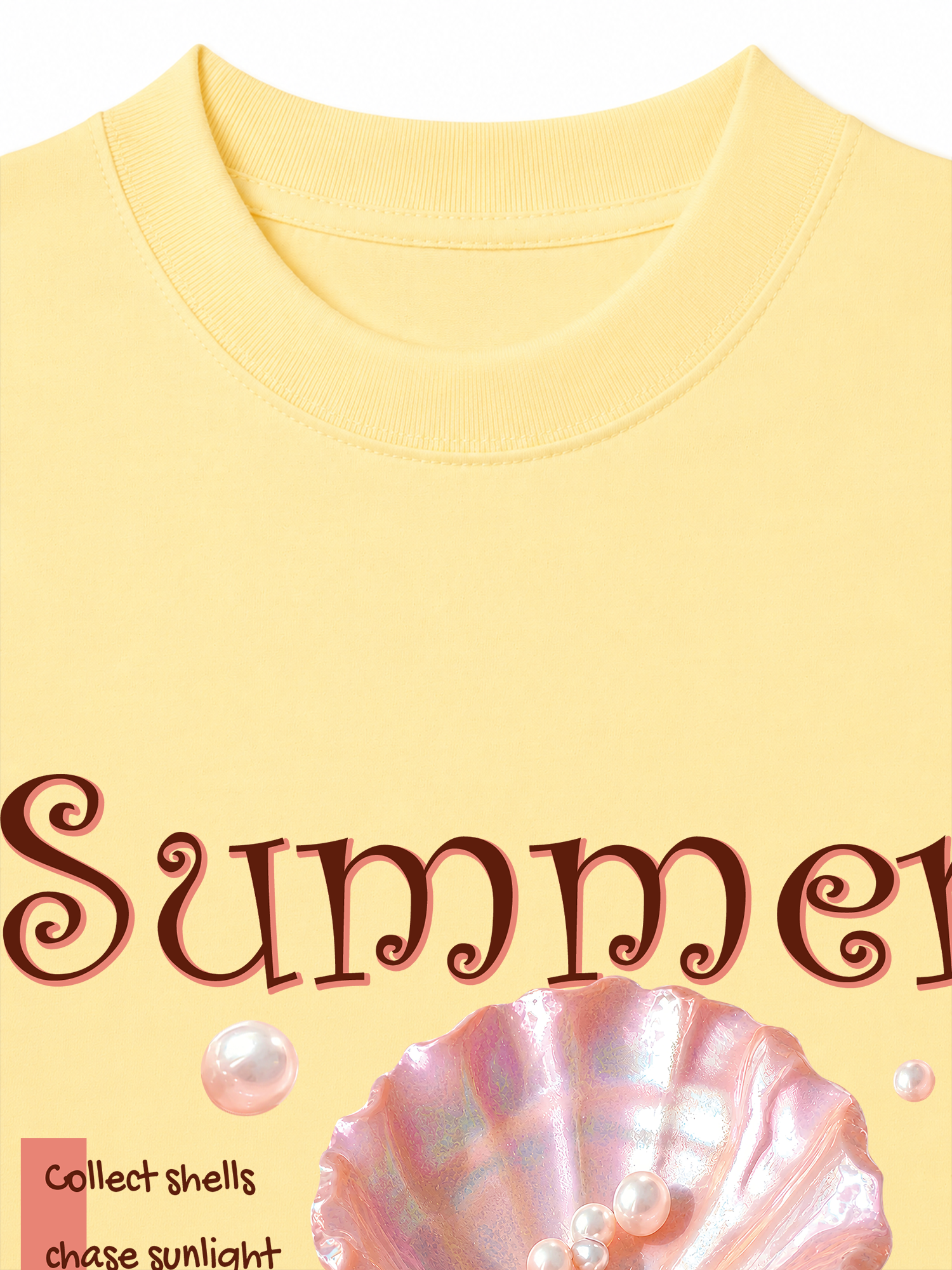 Áo Thun Relaxed Fit Tshirt Tropical Shell