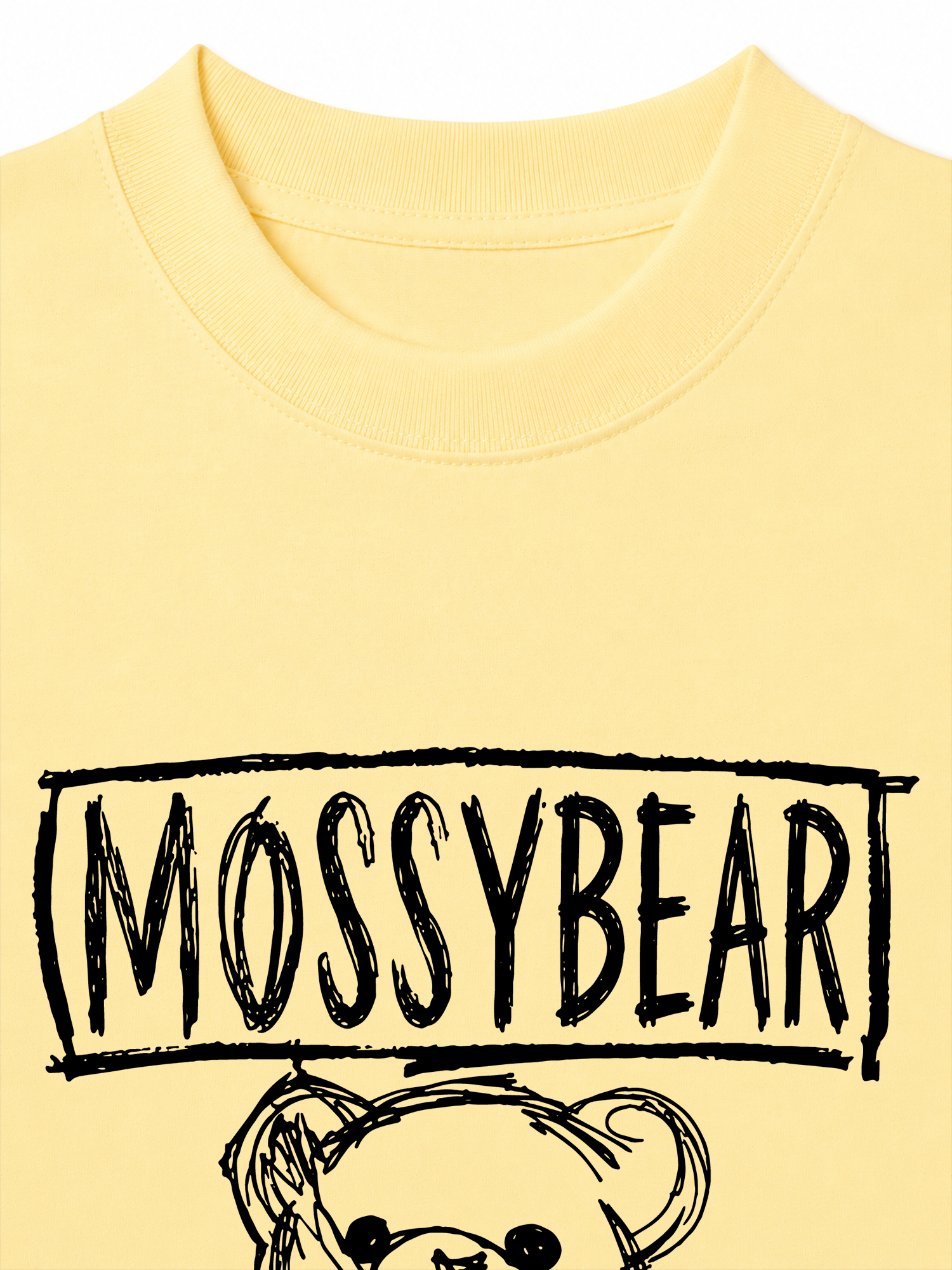 Áo Thun Relaxed Fit Mossy Bear Basic Bear
