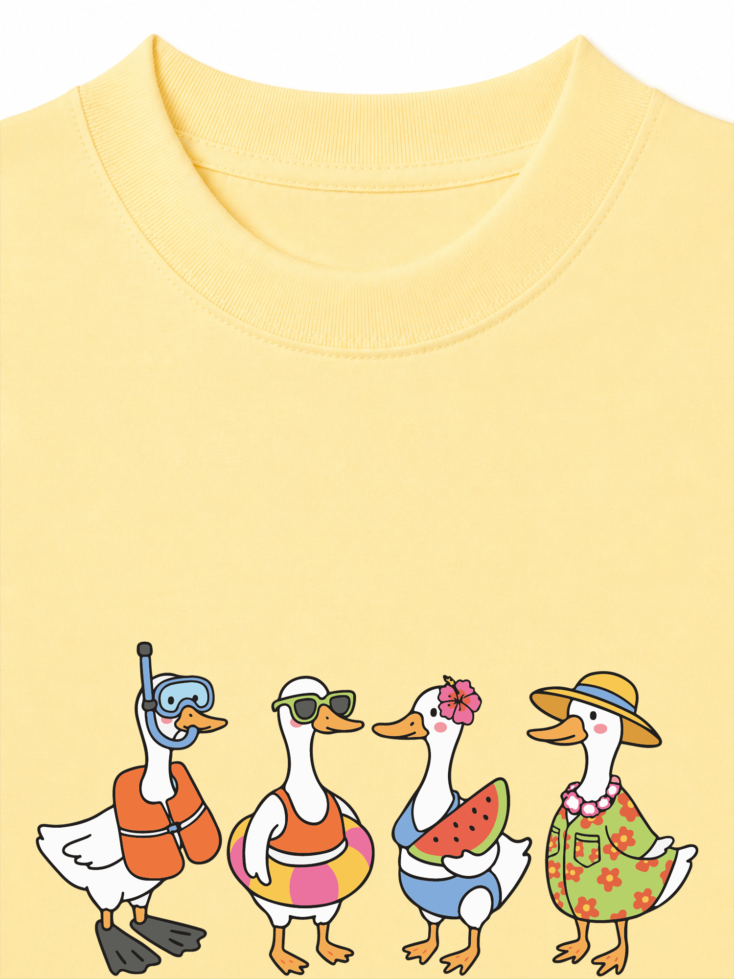 Áo Thun Relaxed Fit Tshirt Tropical Just A Silly Goose
