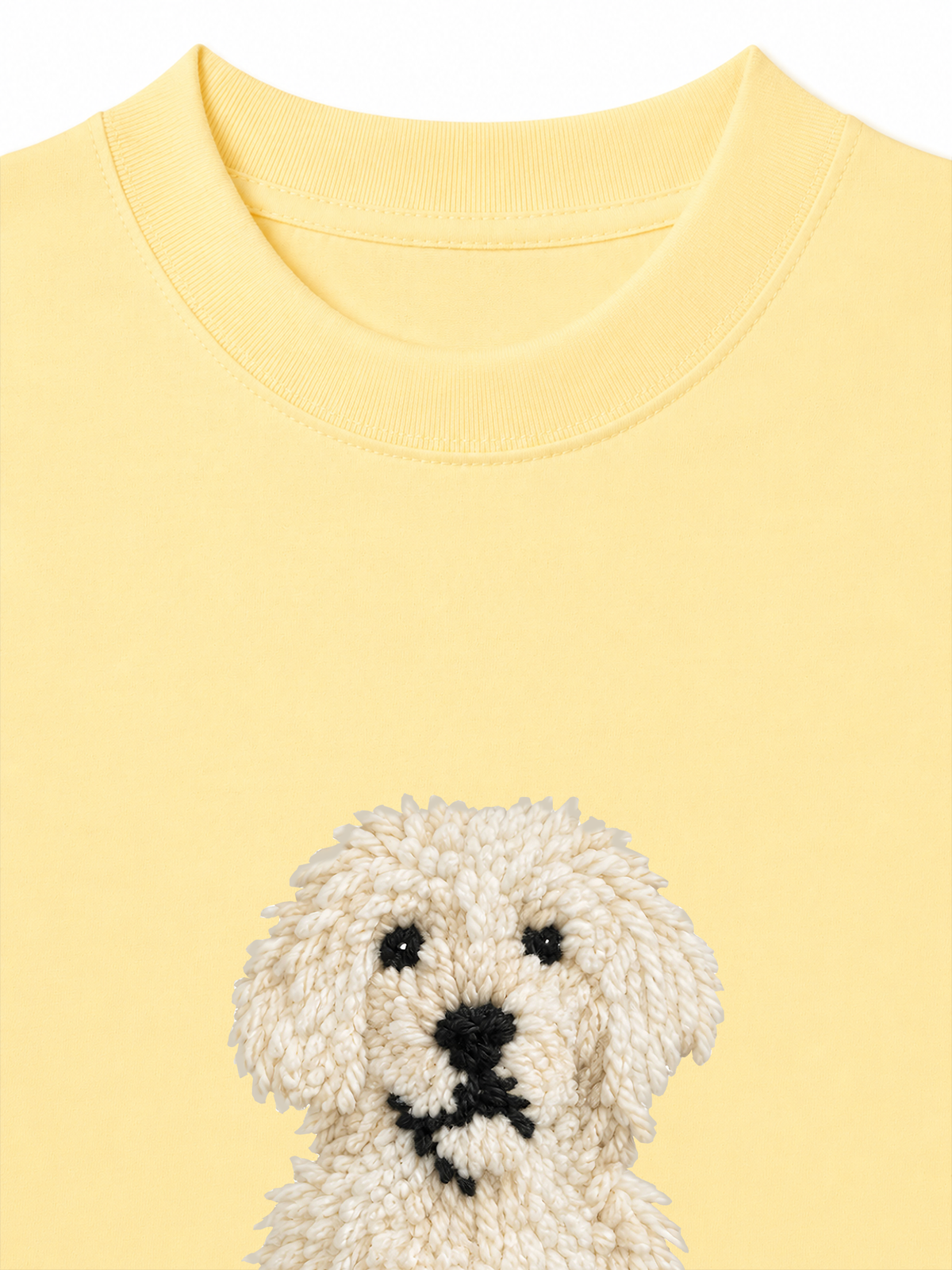 Áo Thun Relaxed Fit White Puppy