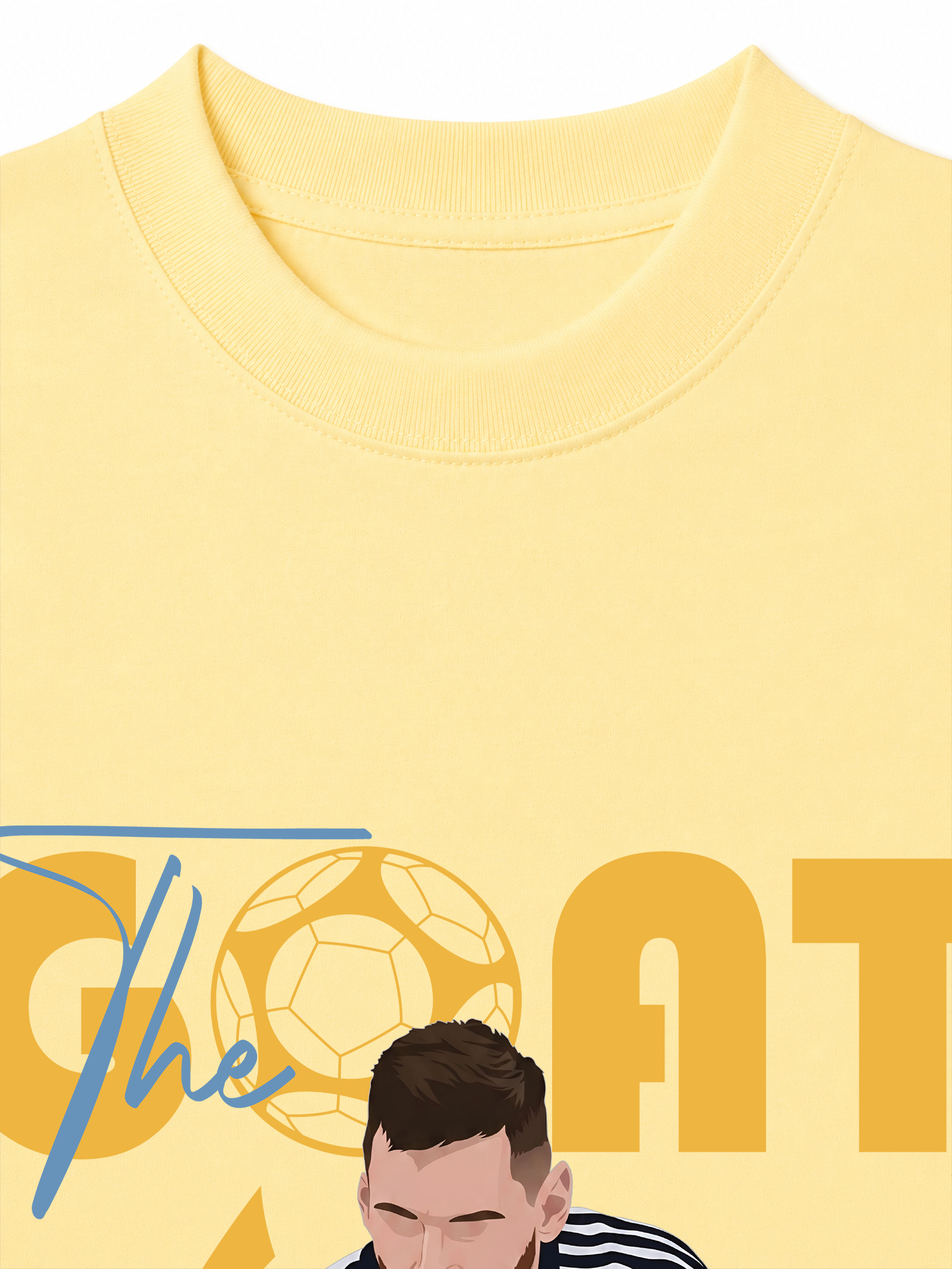 Áo Thun Relaxed Fit Soccer The Goat No 1