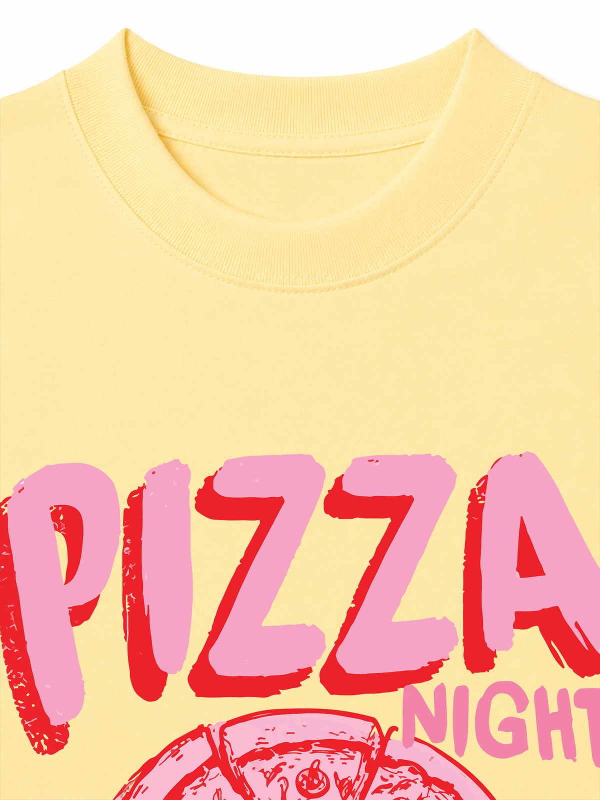 Áo Thun Relaxed Fit Pizza Night