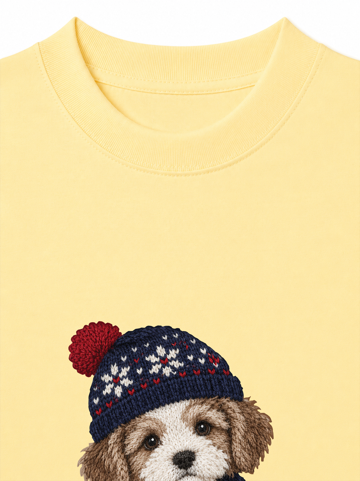 Áo Thun Relaxed Fit Winter Pup