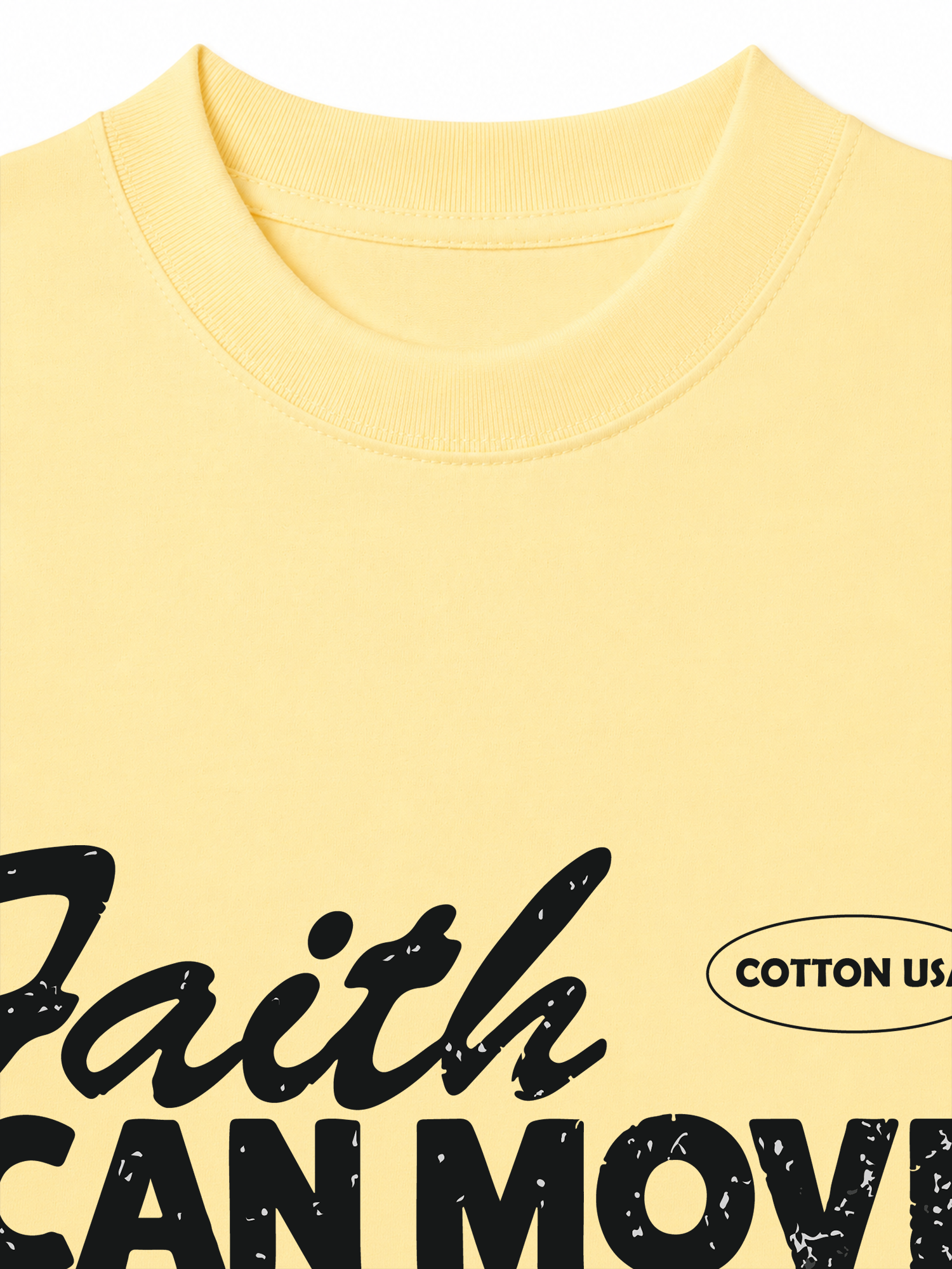 Áo Thun Relaxed Fit Adventure Faith Can Move Mountains