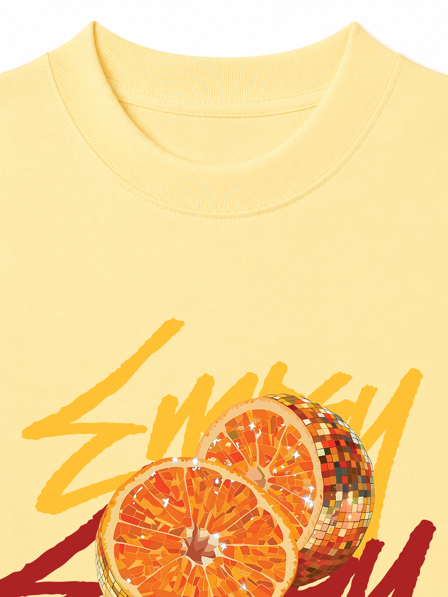Áo Thun Relaxed Fit Energy Tangerine Dream