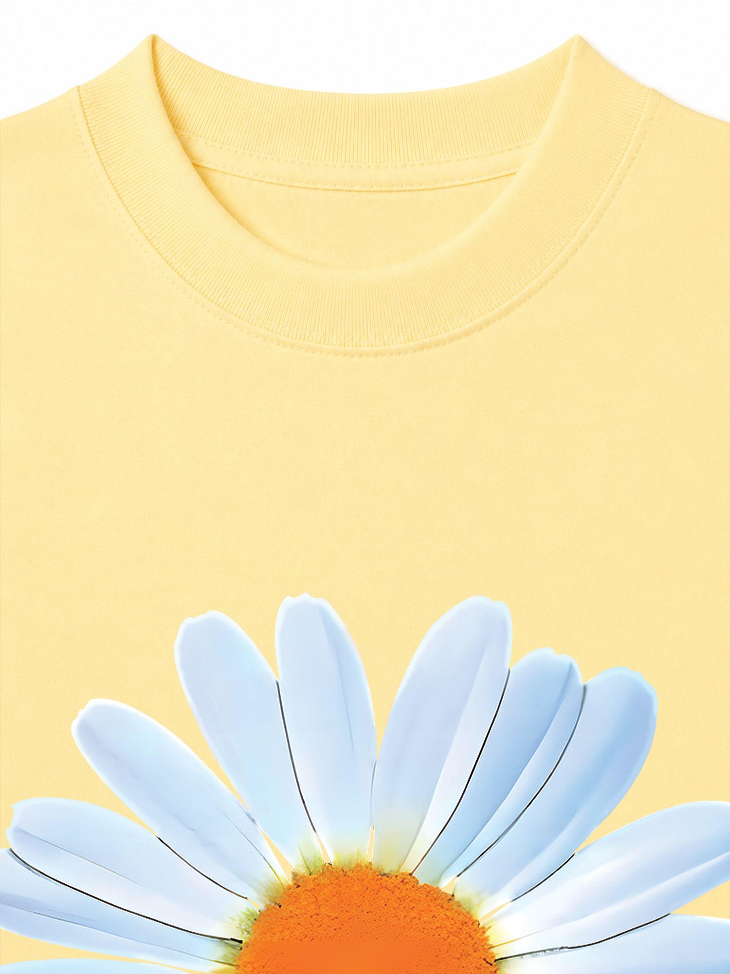 Áo Thun Relaxed Fit Floral Design For VIP Daisy Flower