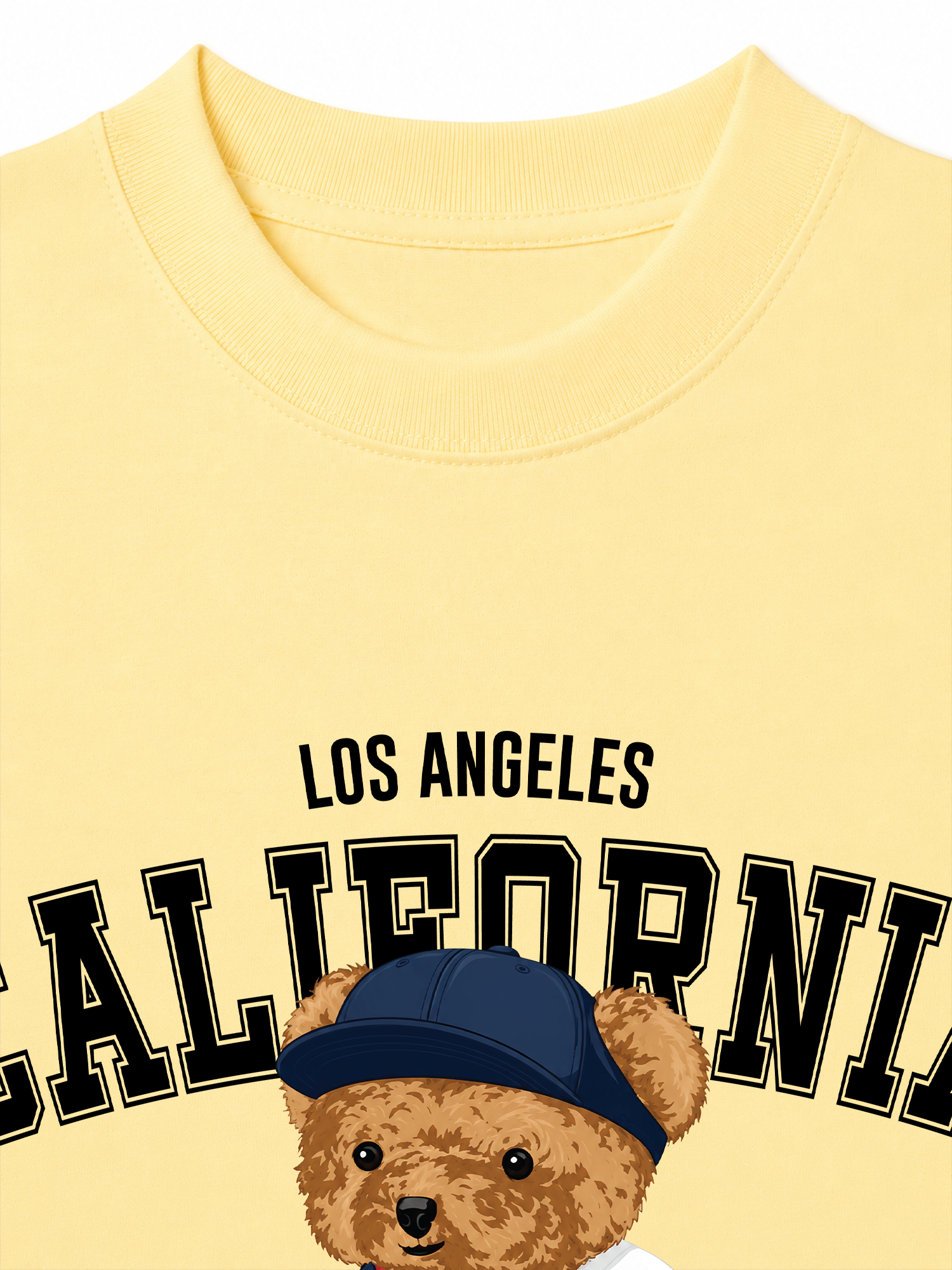 Áo Thun Relaxed Fit Bear Town California