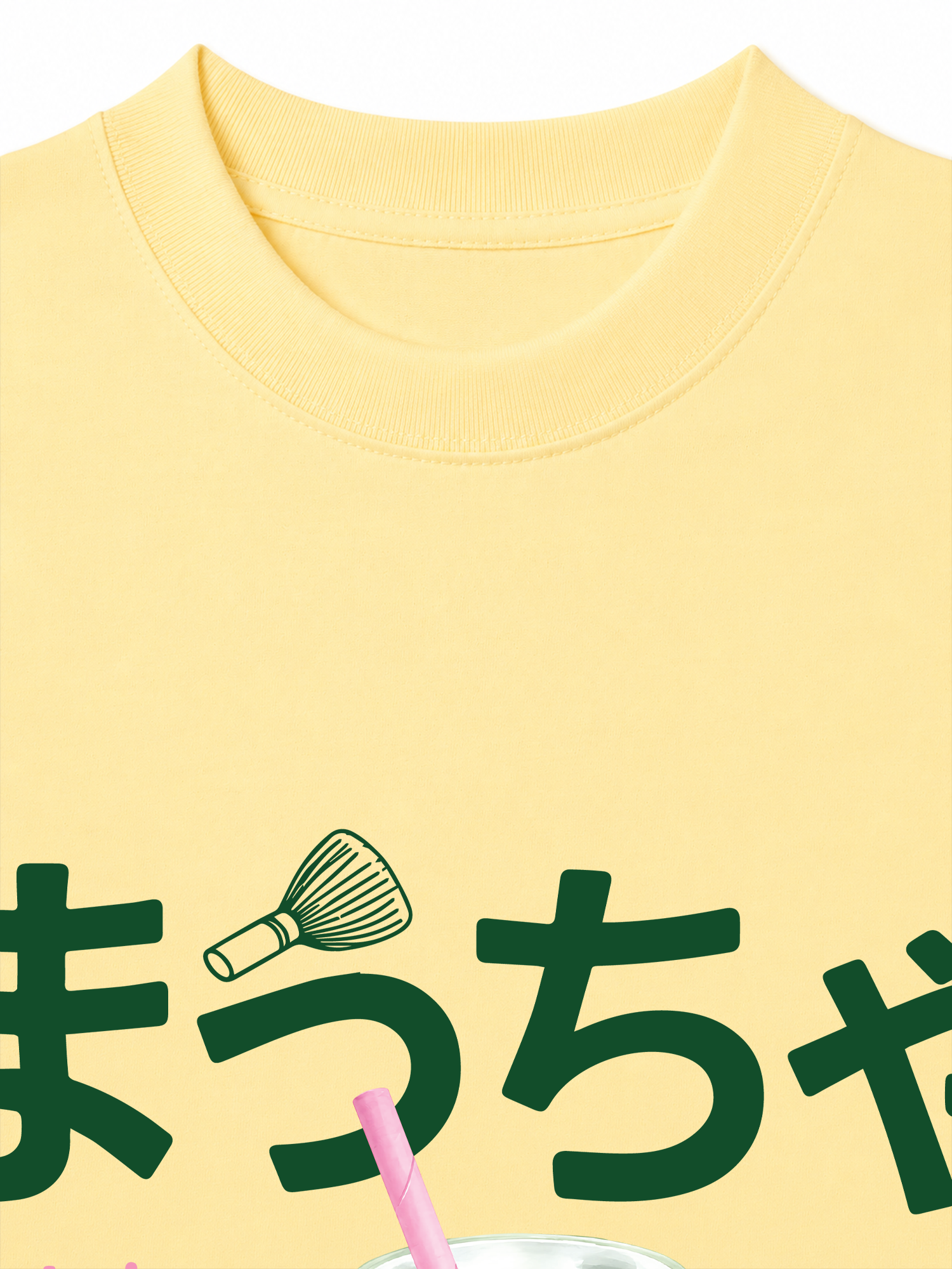 Áo Thun Relaxed Fit Daily Cup Matcha And Flower