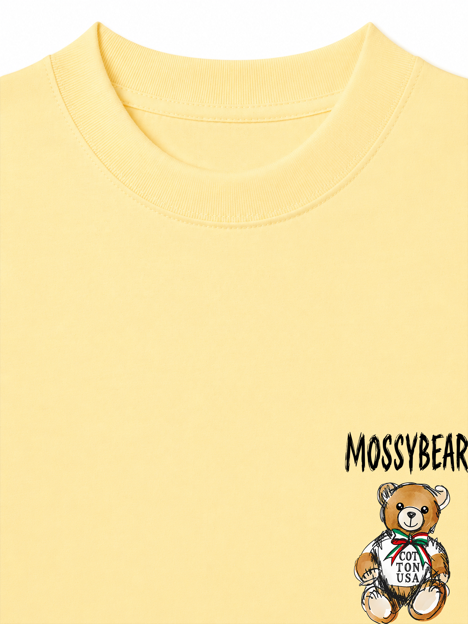 Áo Thun Relaxed Fit Mossy Bear Classic Bear