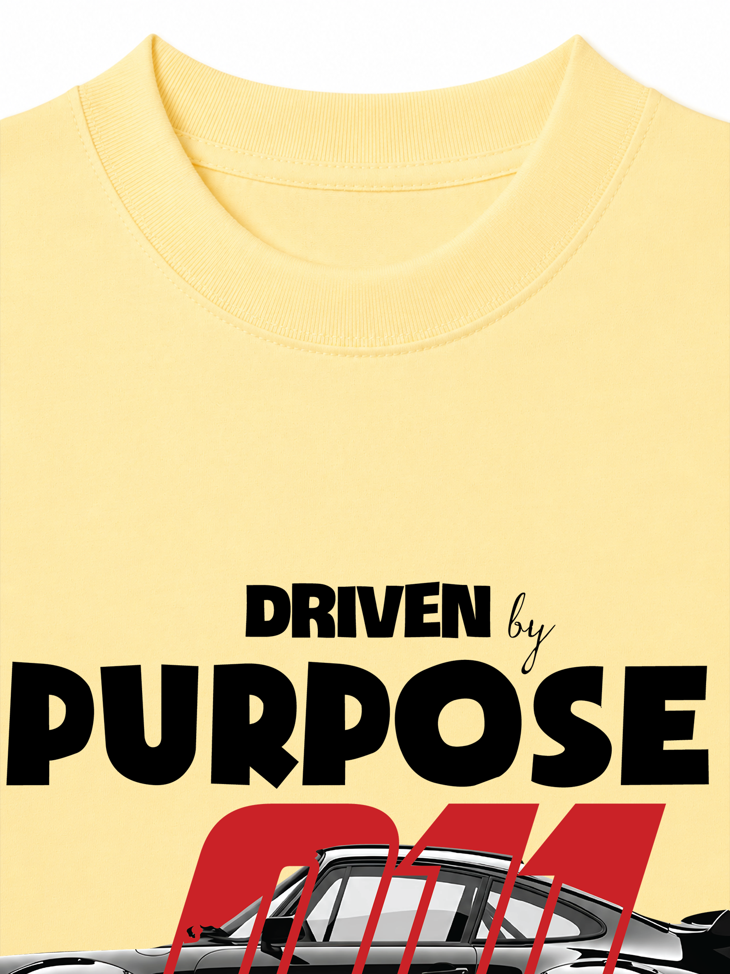 Áo Thun Relaxed Fit Car Driven By Purpose 911