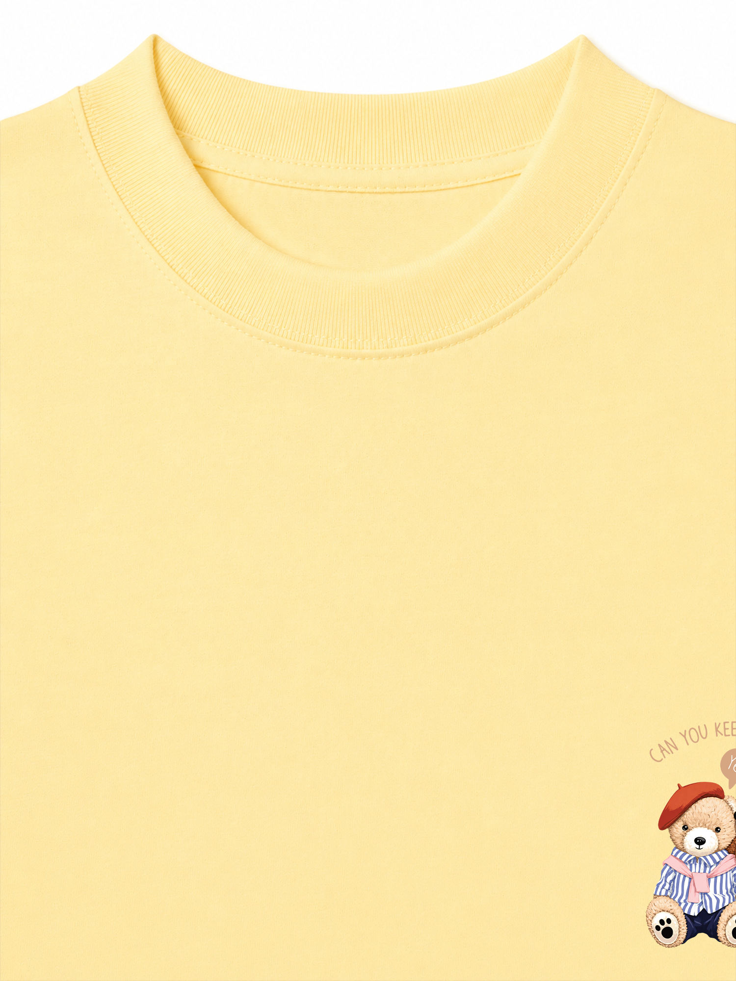 Áo Thun Relaxed Fit Bear Town Cutie Couple Bear