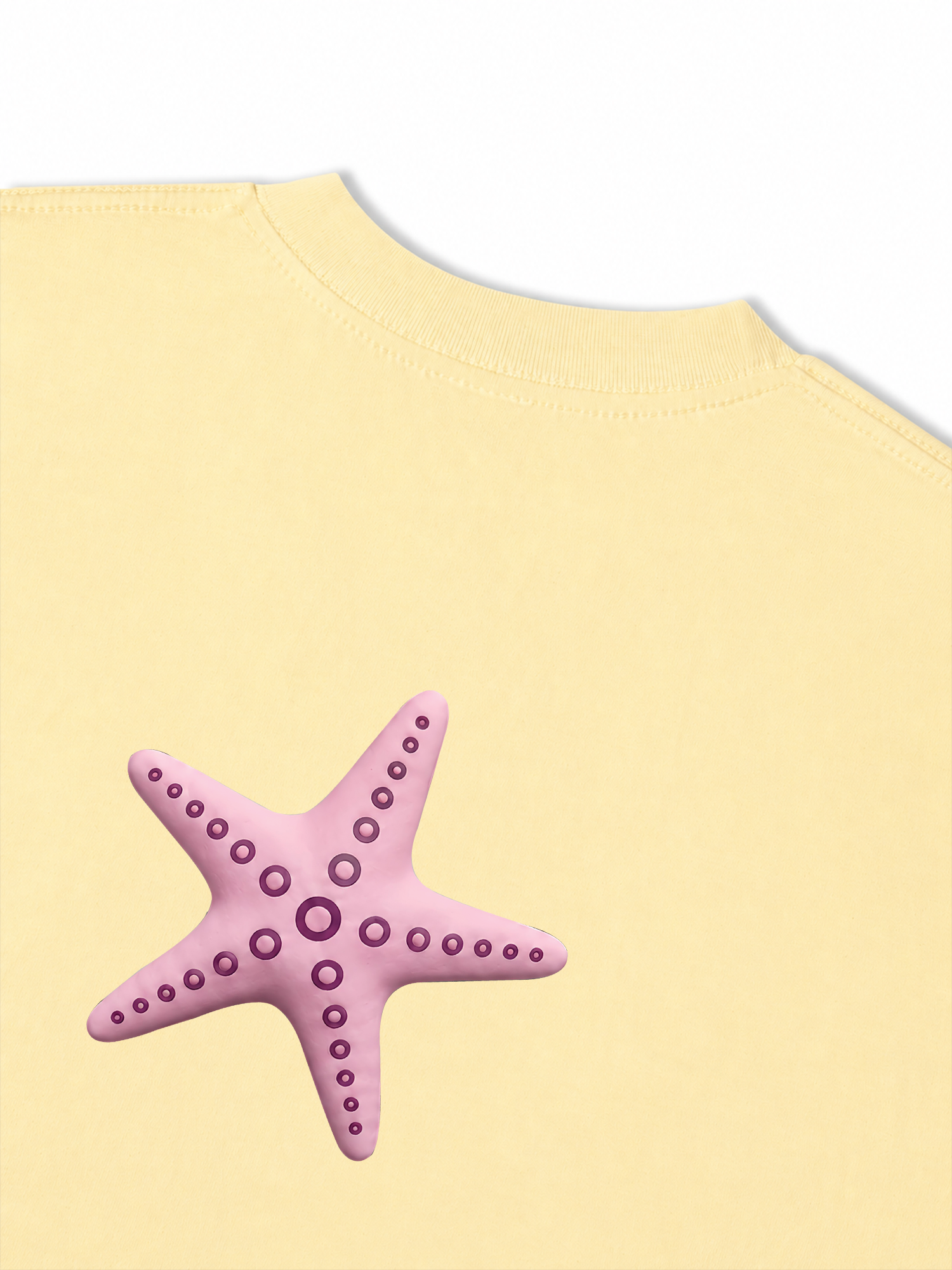 Áo Thun Relaxed Fit Inside Ocean Pink StarFish