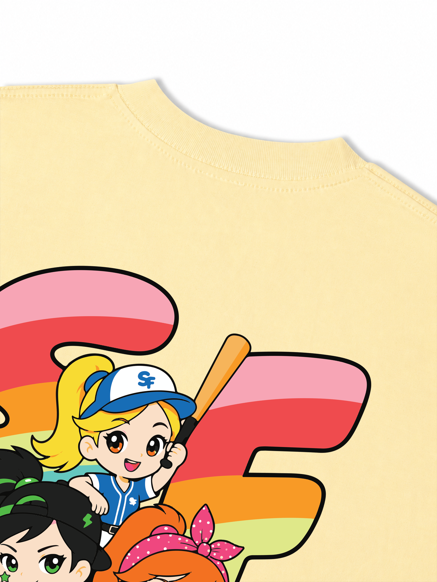 Áo Thun Relaxed Fit Baseball Dream Girls SF