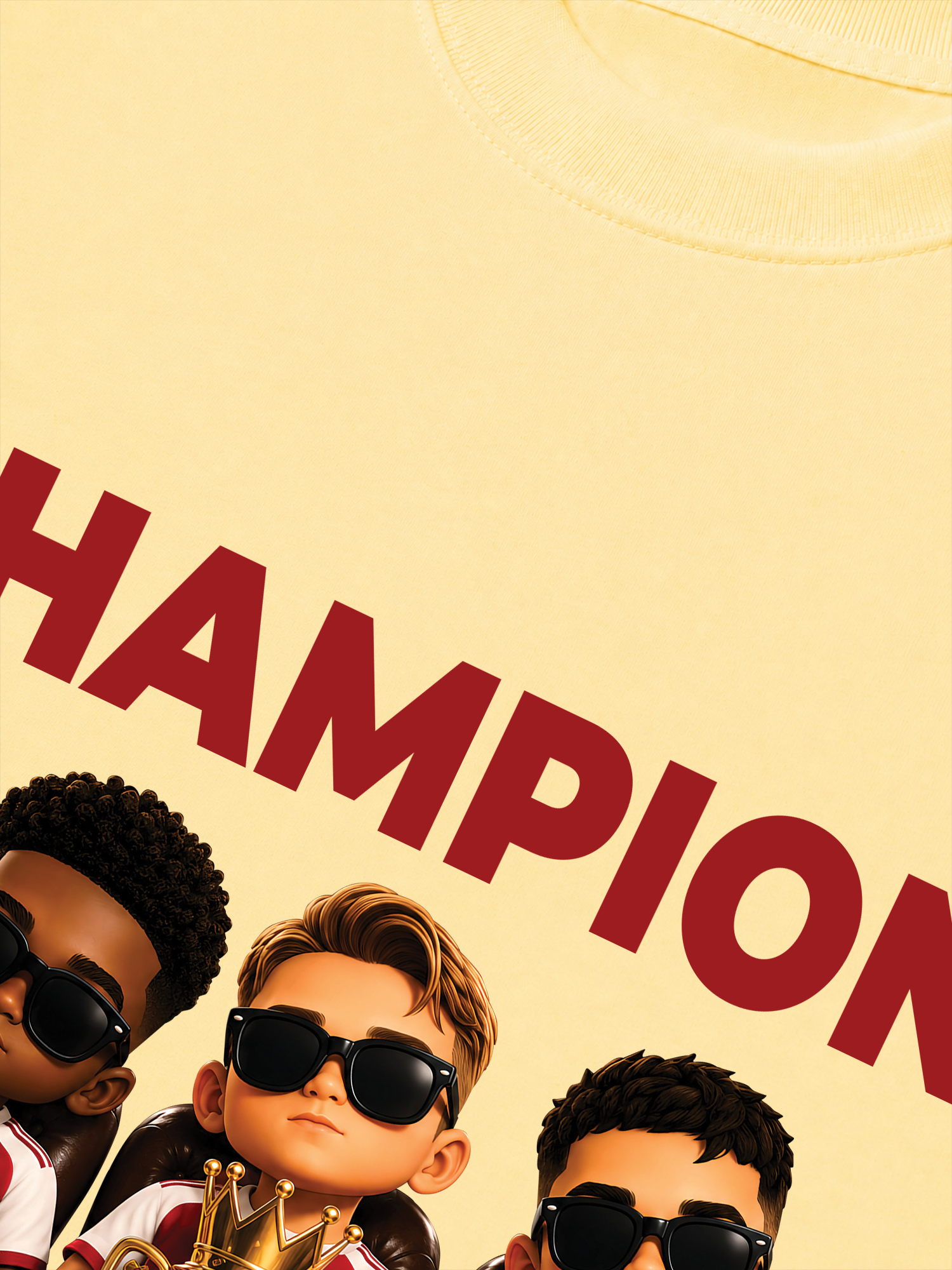 Áo Thun Relaxed Fit Soccer Champions Arsenal