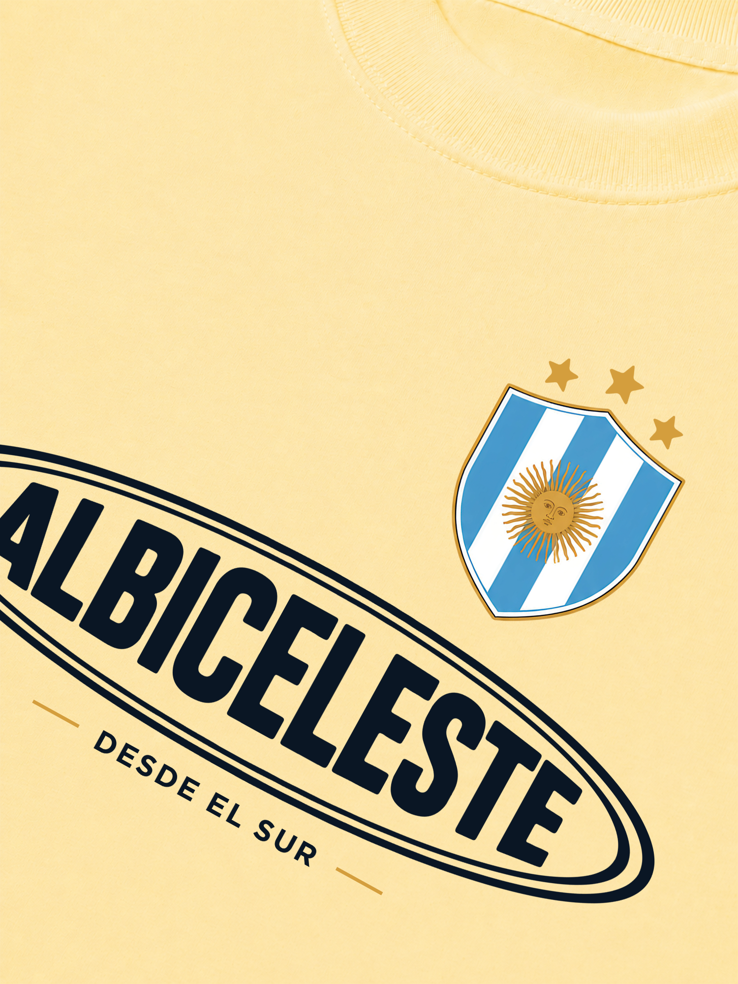 Áo Thun Relaxed Fit Soccer ALBICELESTE