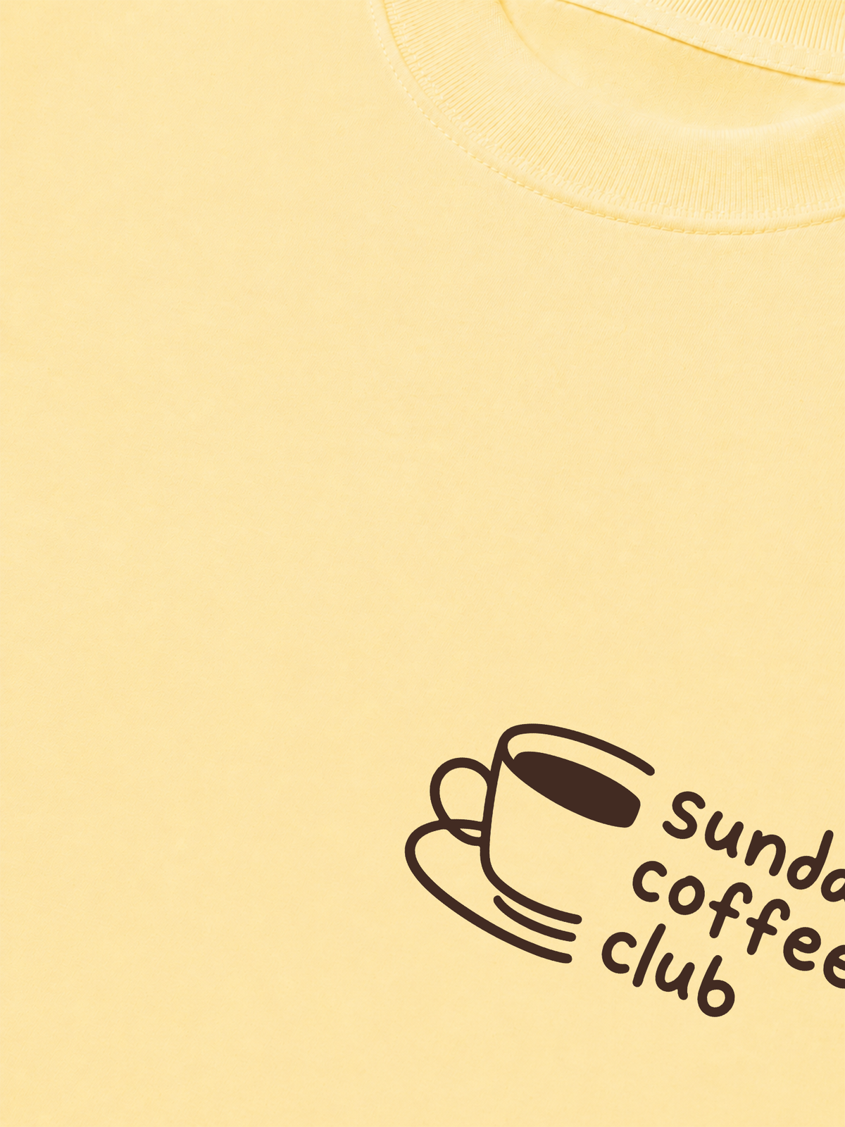 Áo Thun Relaxed Fit Sunday Coffee Club