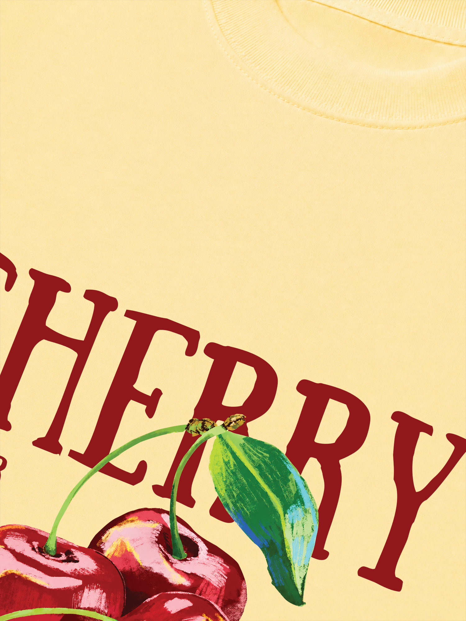 Áo Thun Relaxed Fit Tropical Cherry Summer