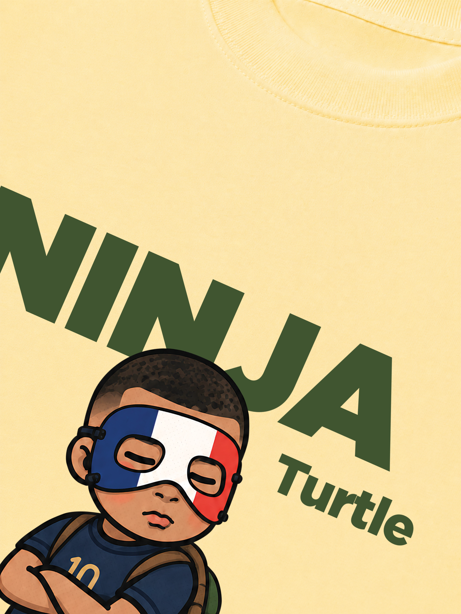 Áo Thun Relaxed Fit Soccer Ninja Turle