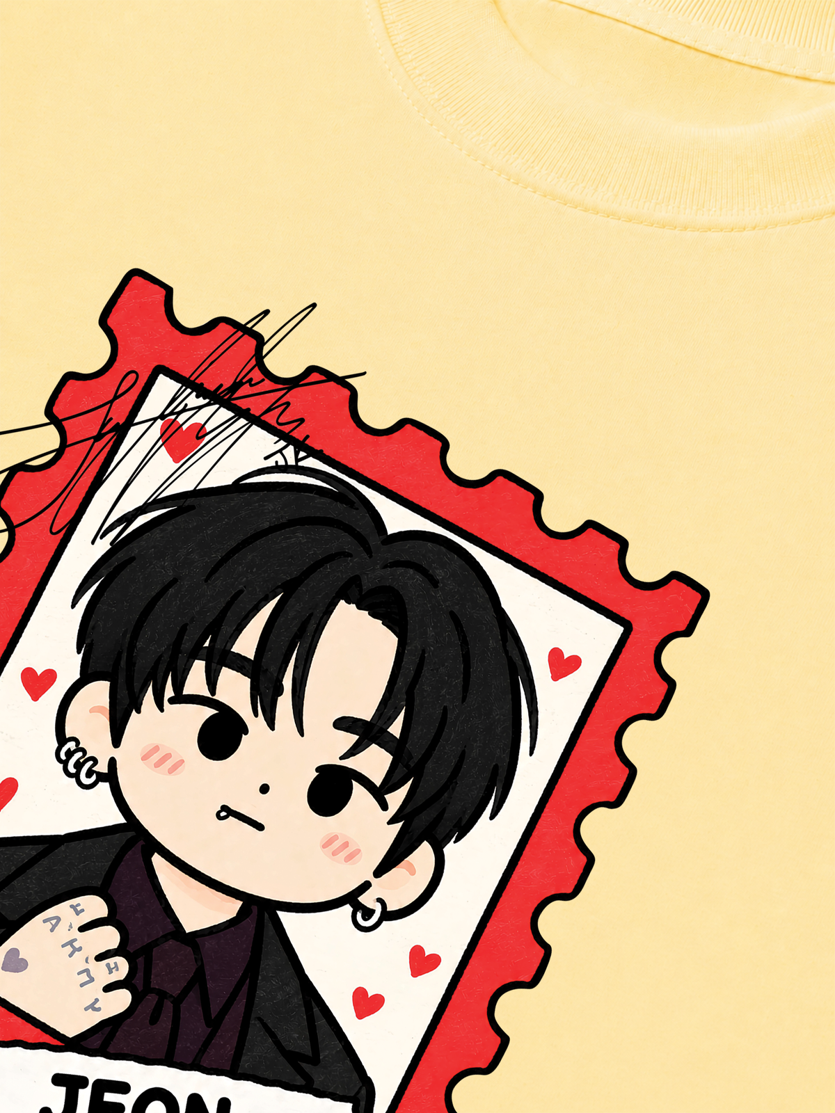 Áo Thun Relaxed Fit JungKook