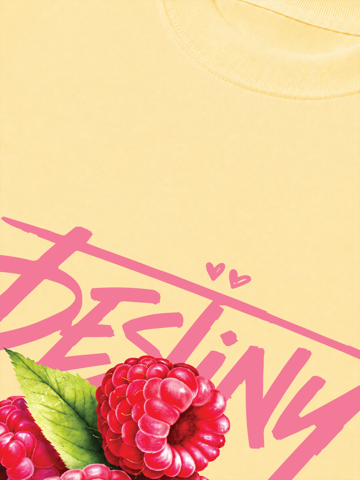 Áo Thun Relaxed Fit Destiny Raspberry